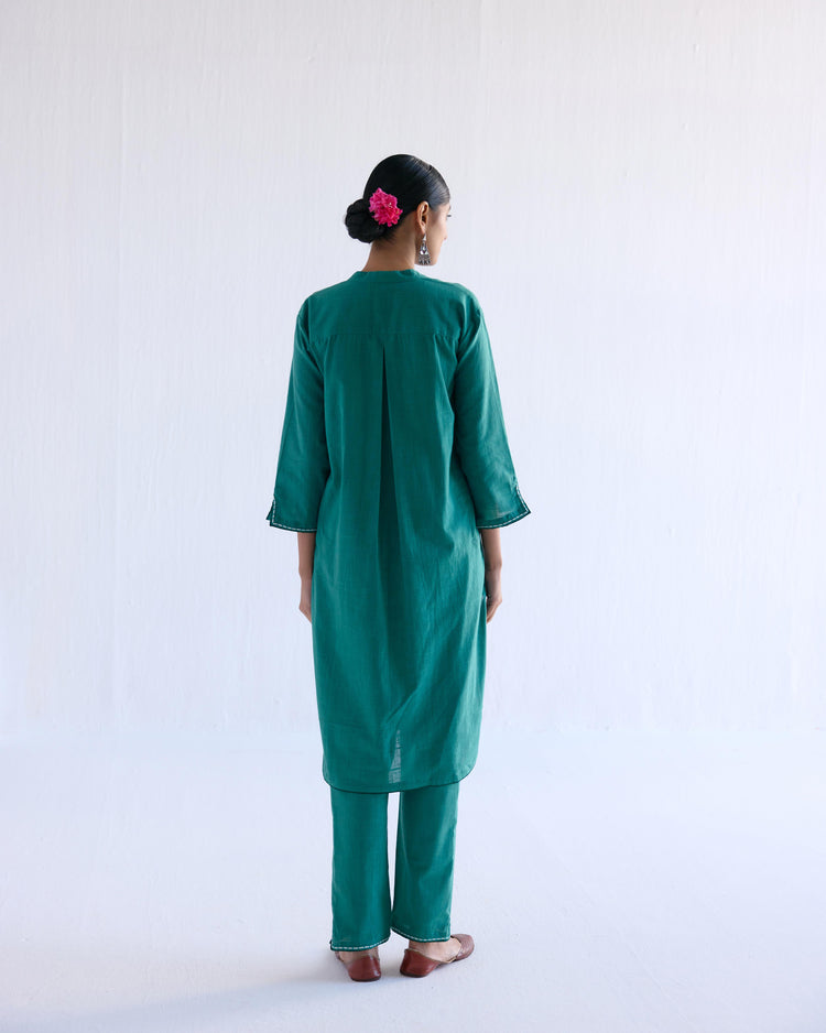 Cora Co-ord Set Jade Green (9175433576747)