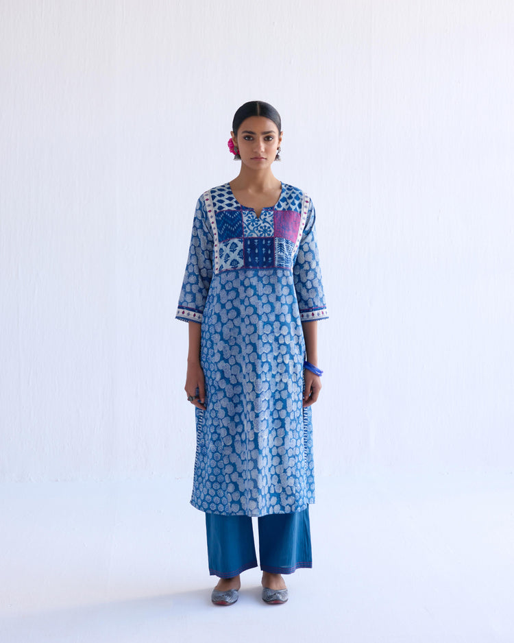 Dienne Kurta Indigo (9144081187115)