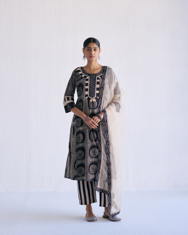 Rozana Chiffon Dupatta Light Beige (9098436247851)