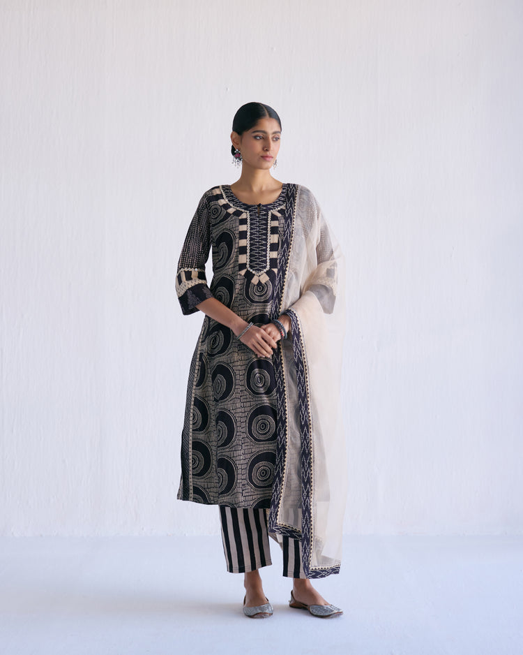 Rozana Chiffon Dupatta Light Beige (9098436247851)