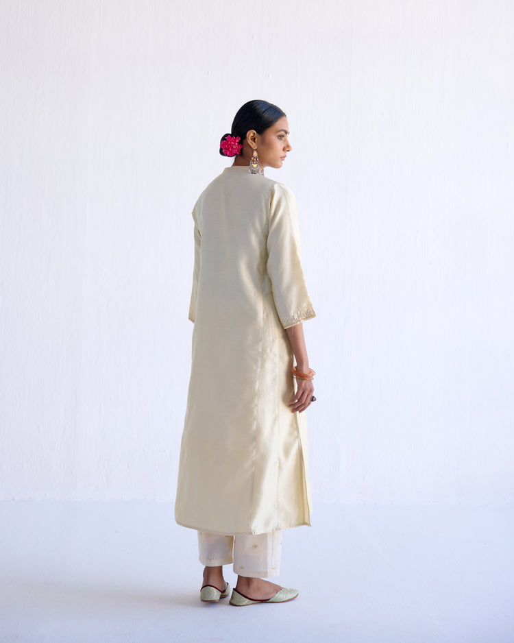 Medha Kurta Cream (9105793745195)