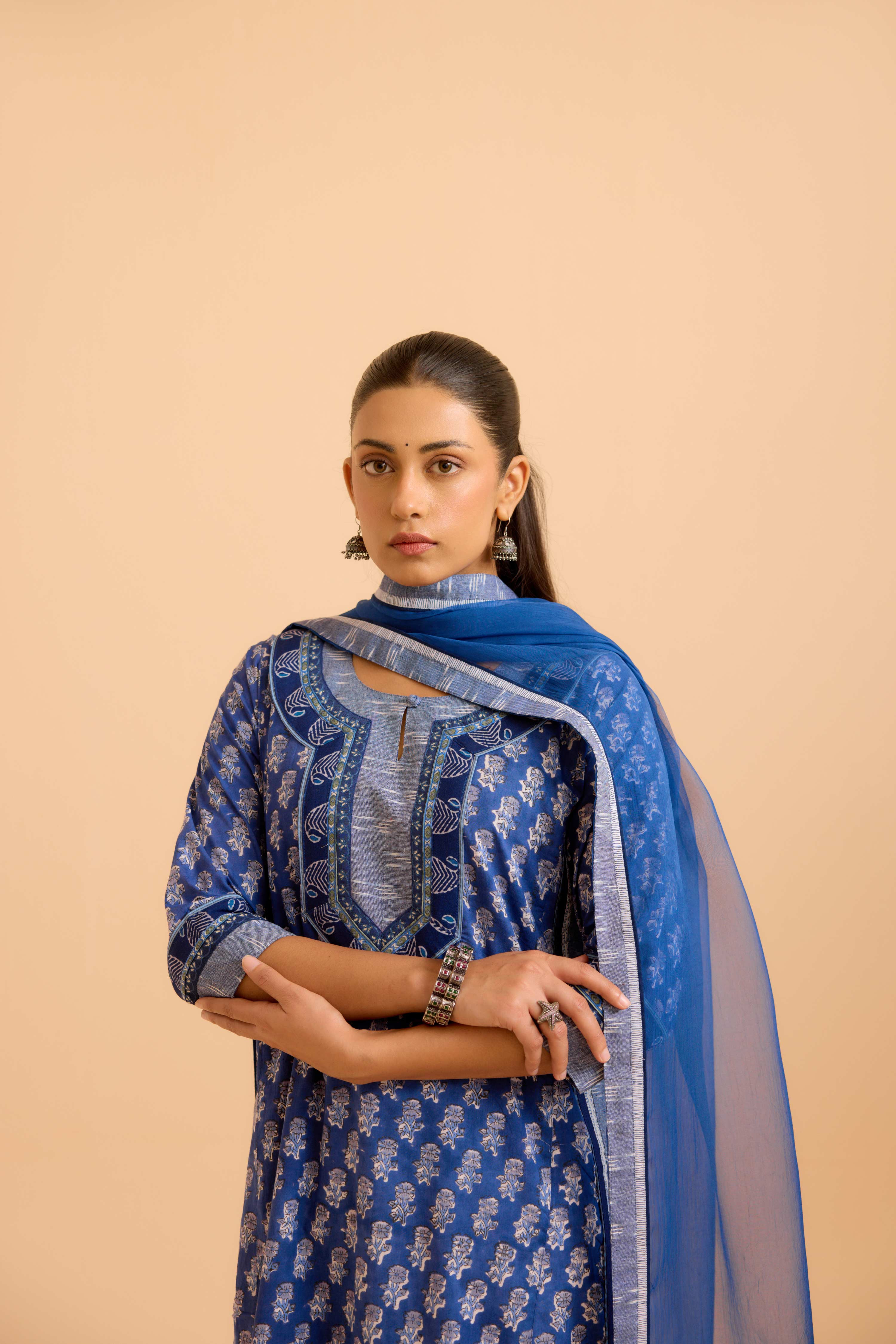 Medh Dupatta Blue