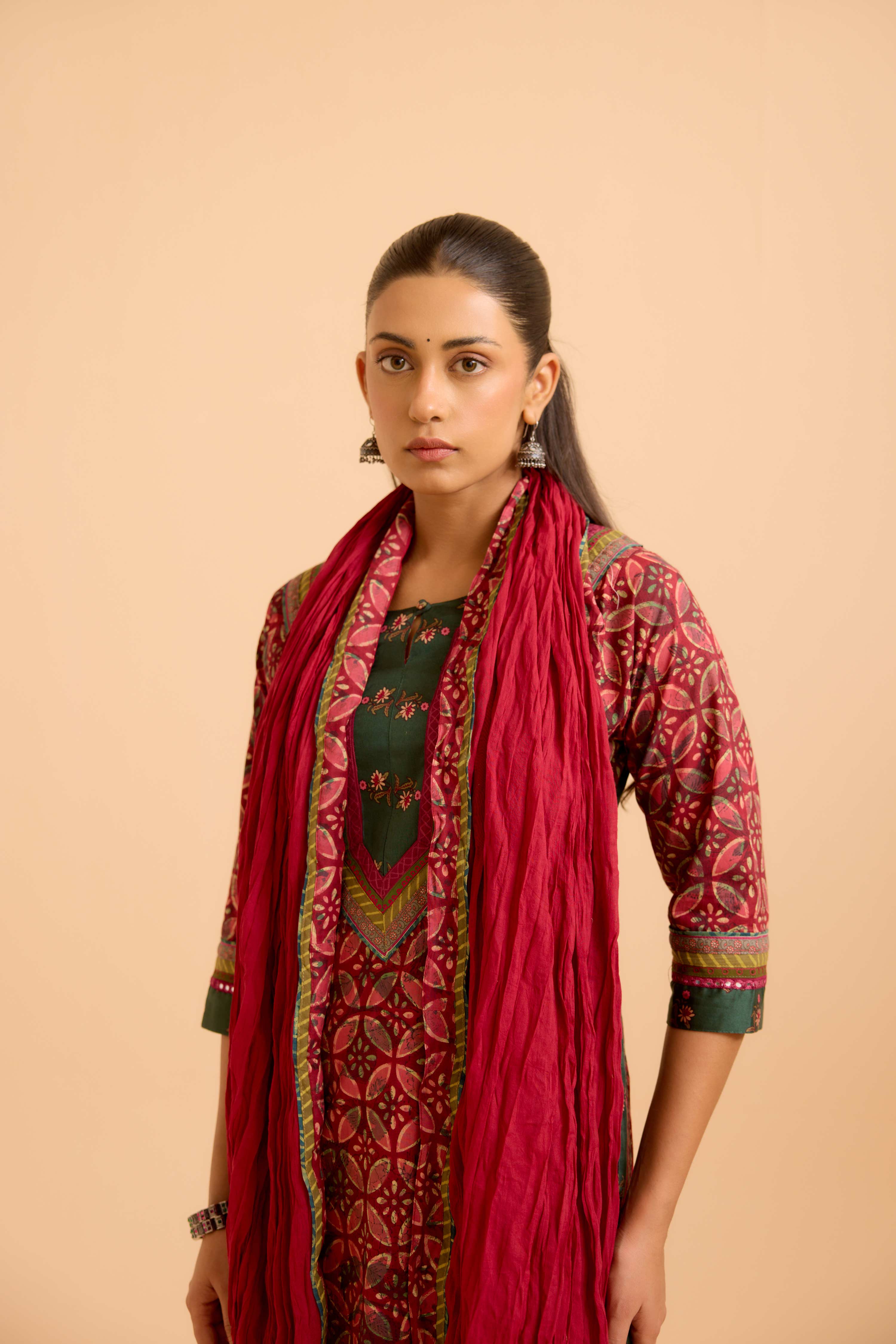 Rozana Dupatta Mauve
