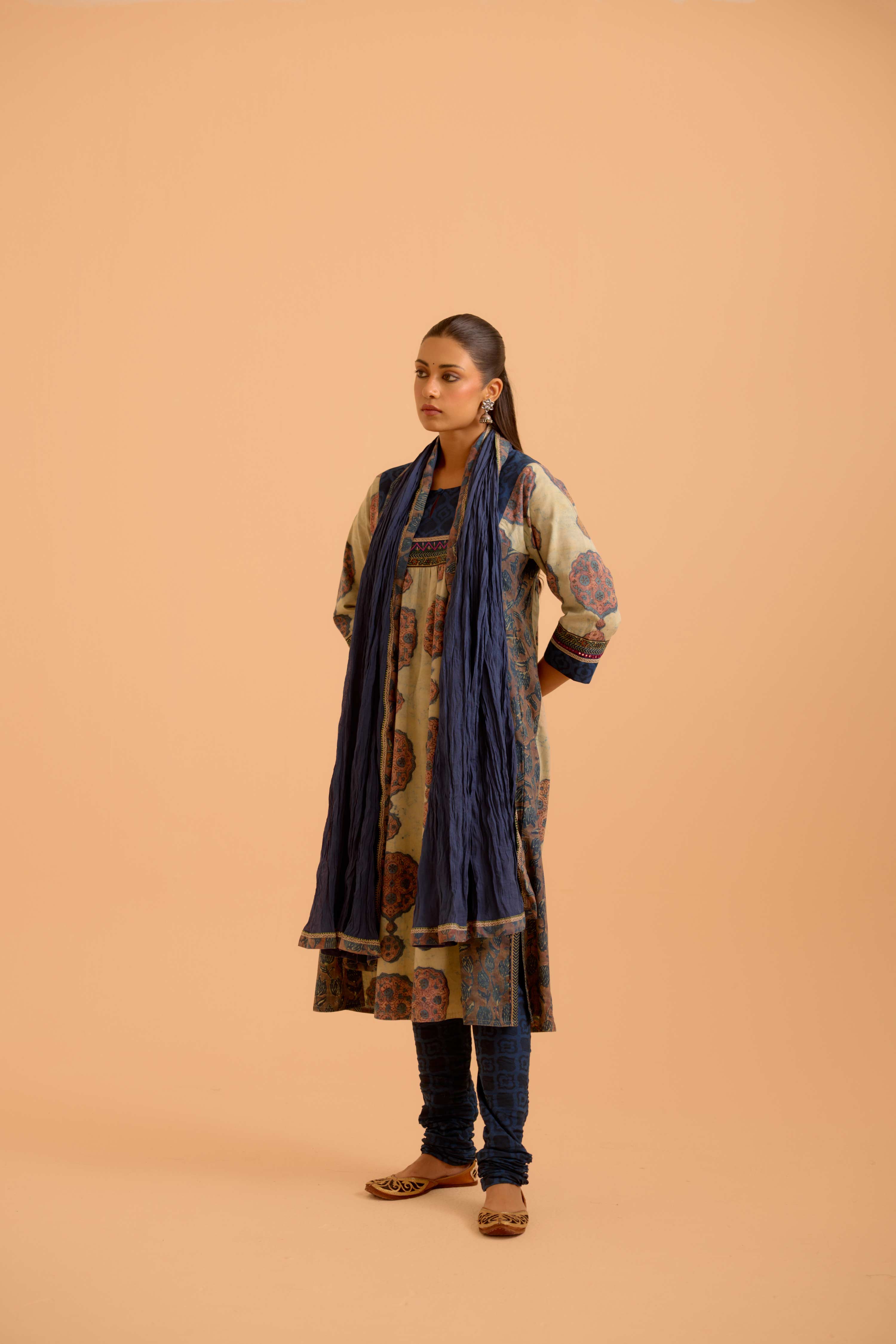 Rozana Bottom Dark Blue