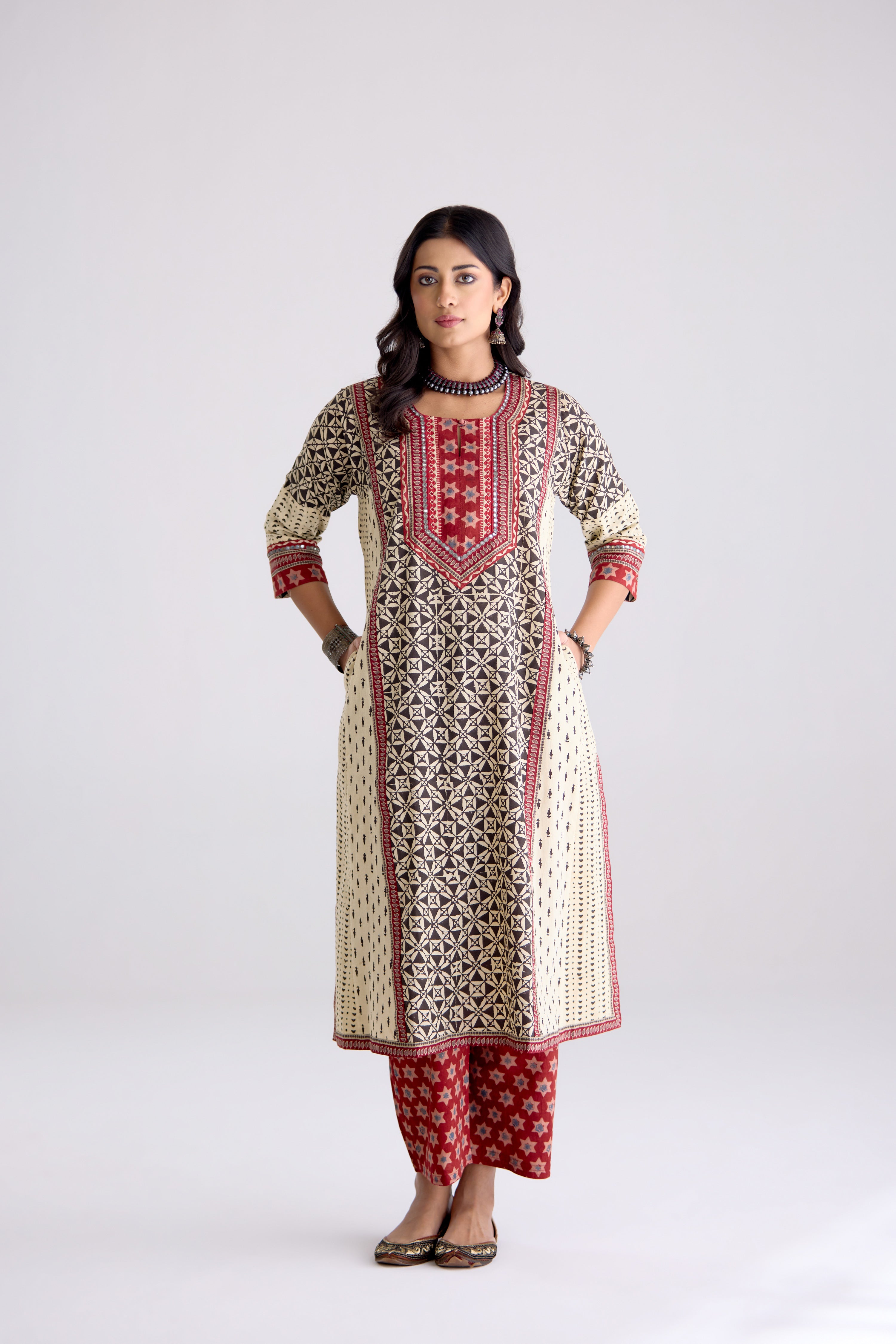 Rozana Pant Maroon (10104265802027)