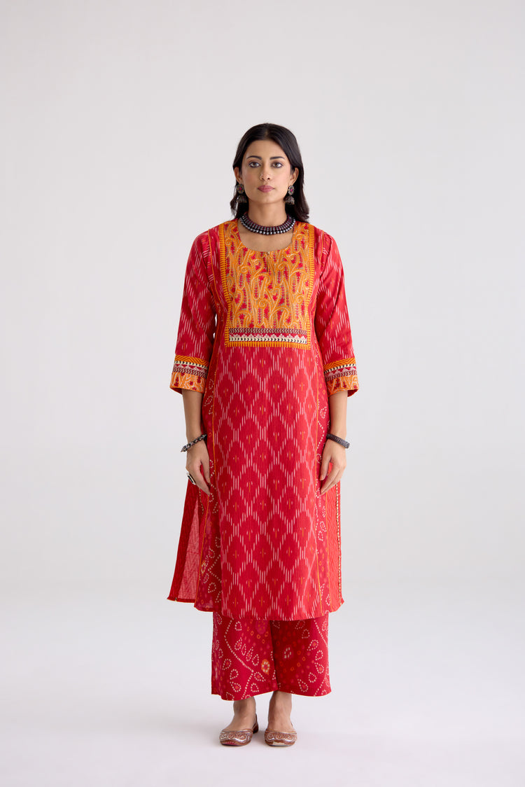 Rozana Pant Red (10105510494507)