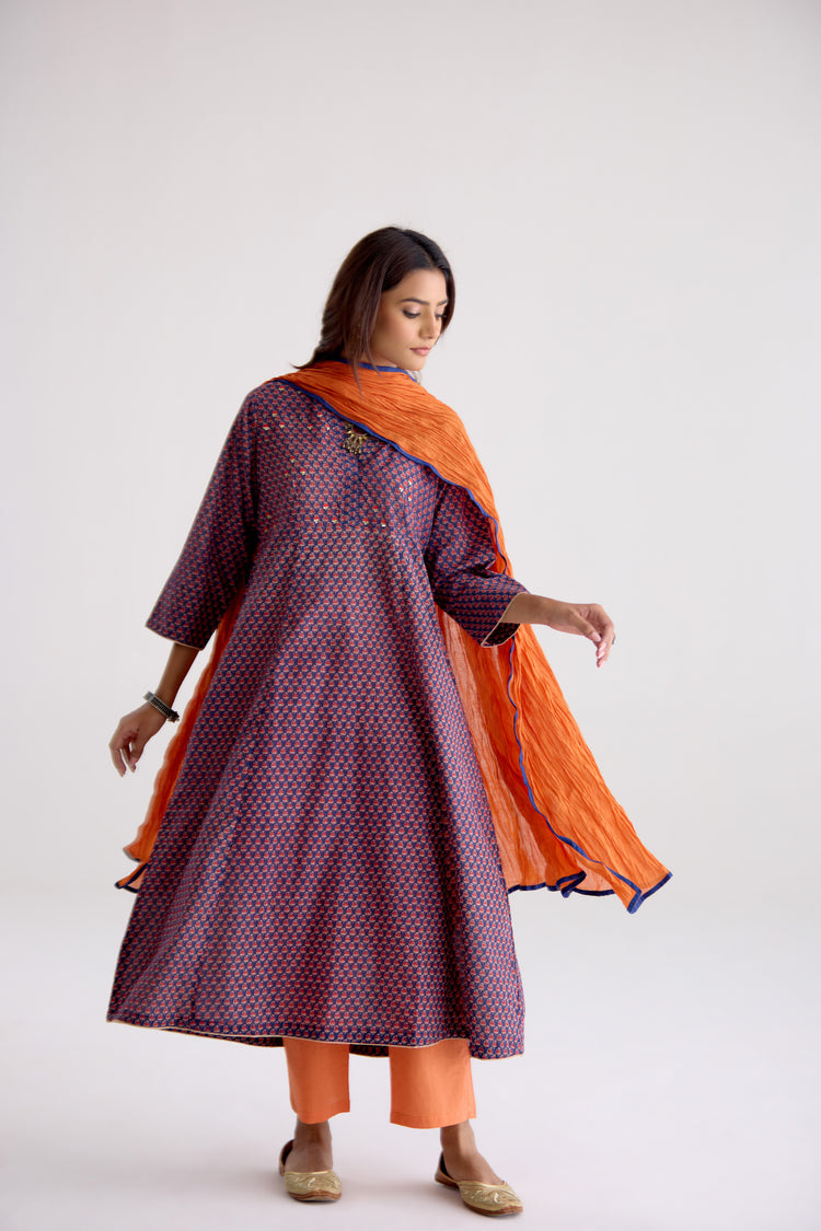 Neera Dupatta Orange (10106183450923)