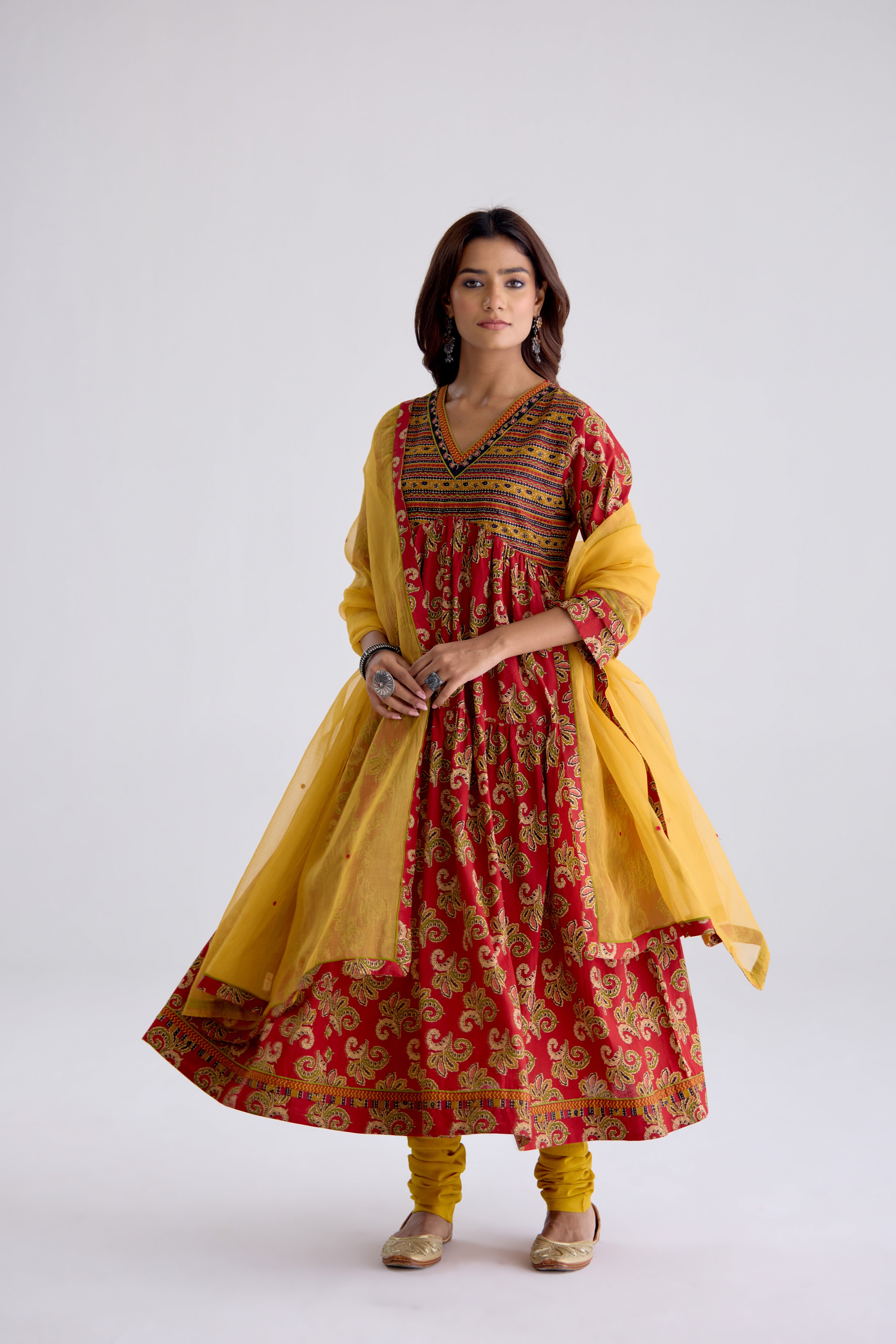 Kairi Dupatta Mustard (10106157498667)
