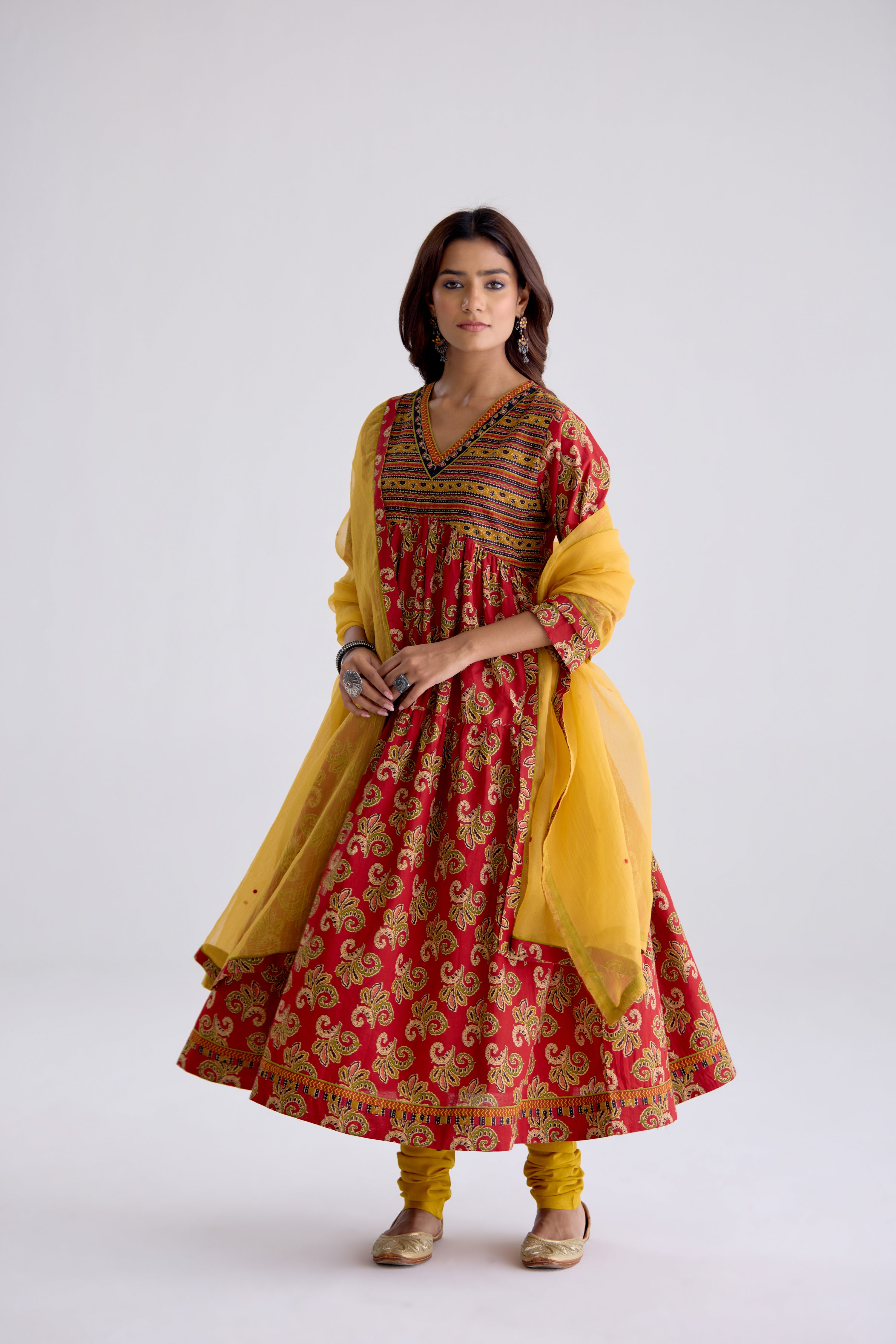 Kairi Dupatta Mustard (10106157498667)