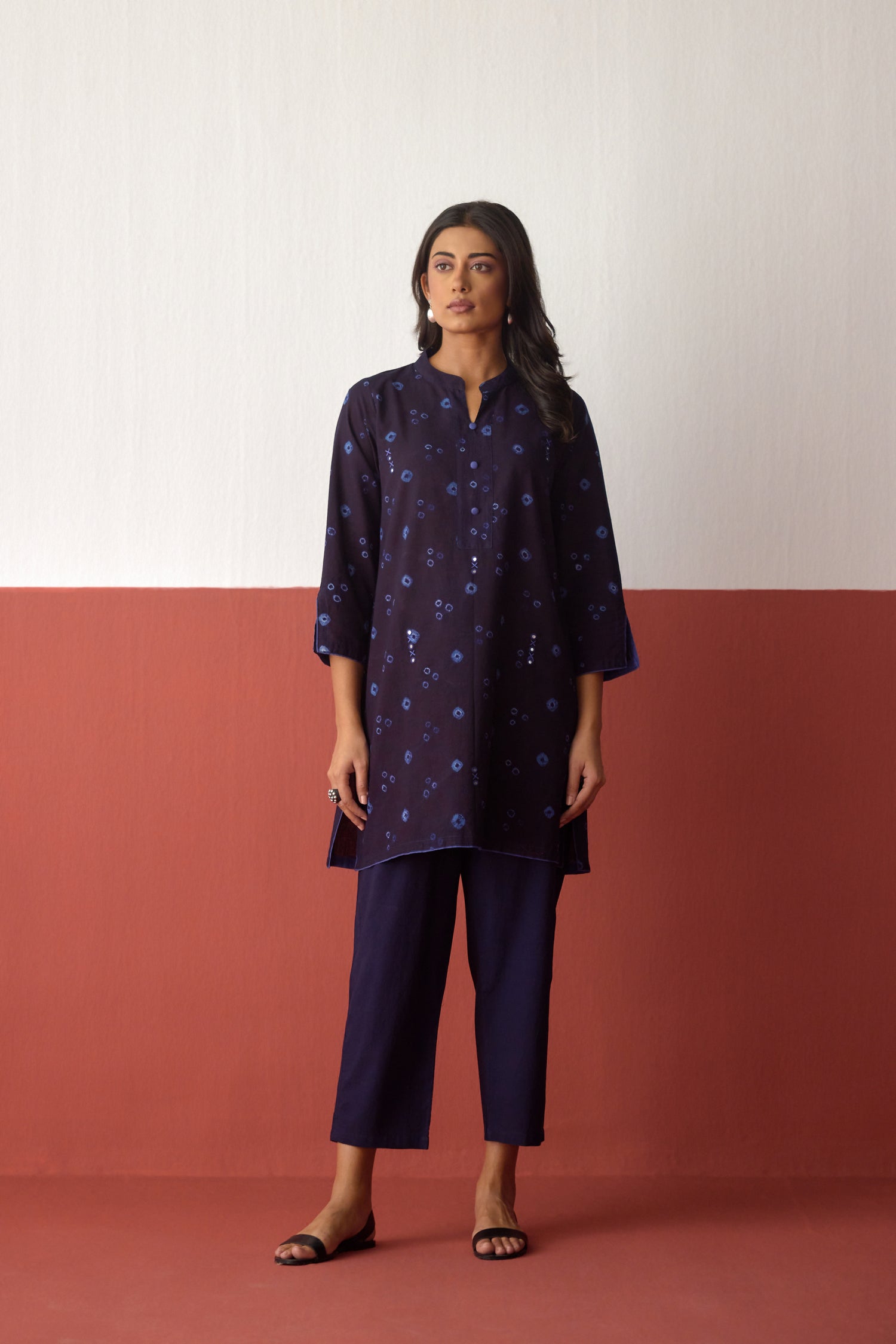 Juno Co-ord Set Dark Blue (10083744088363)