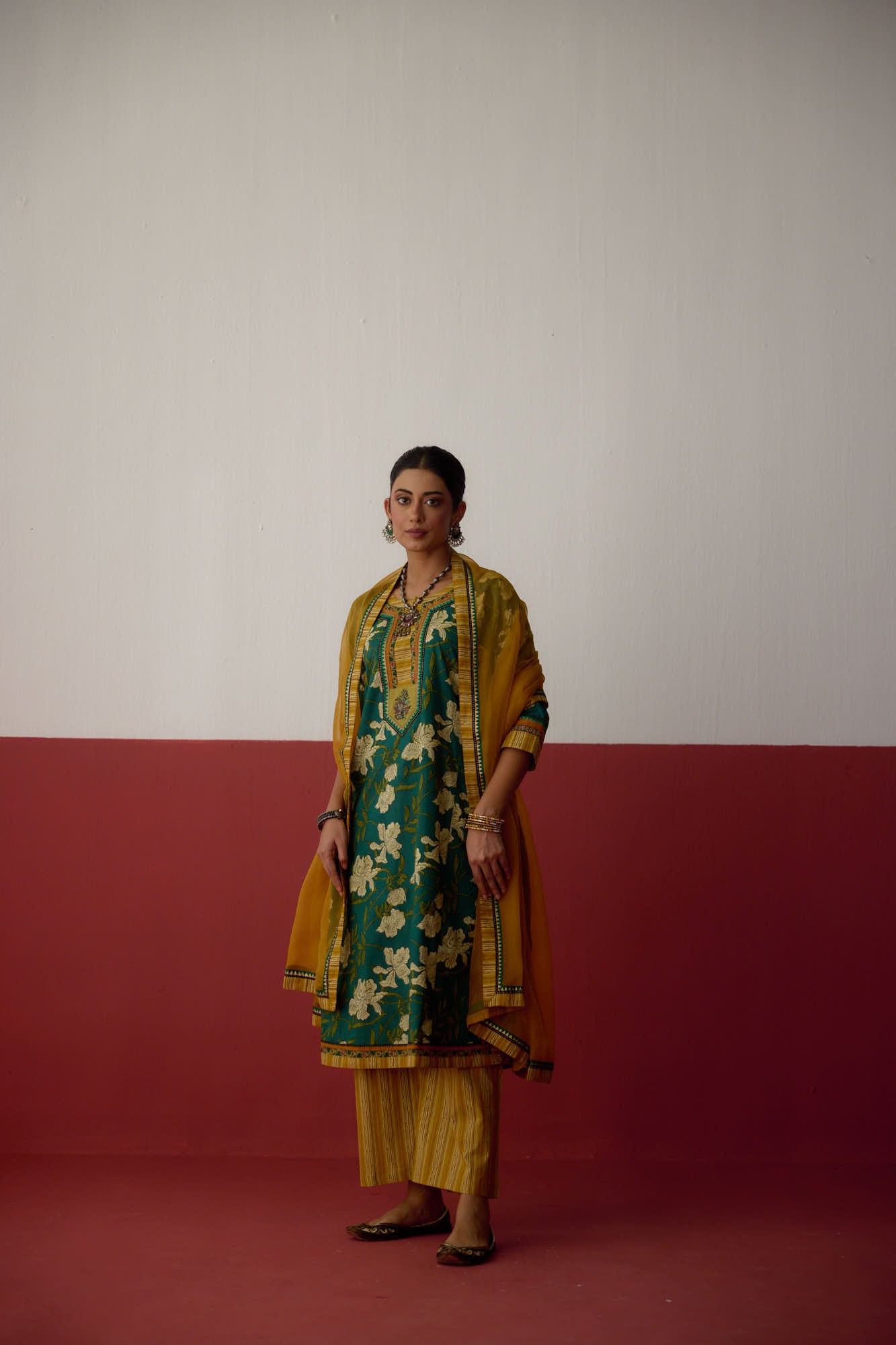 Medh Dupatta Mustard (10082831302955)