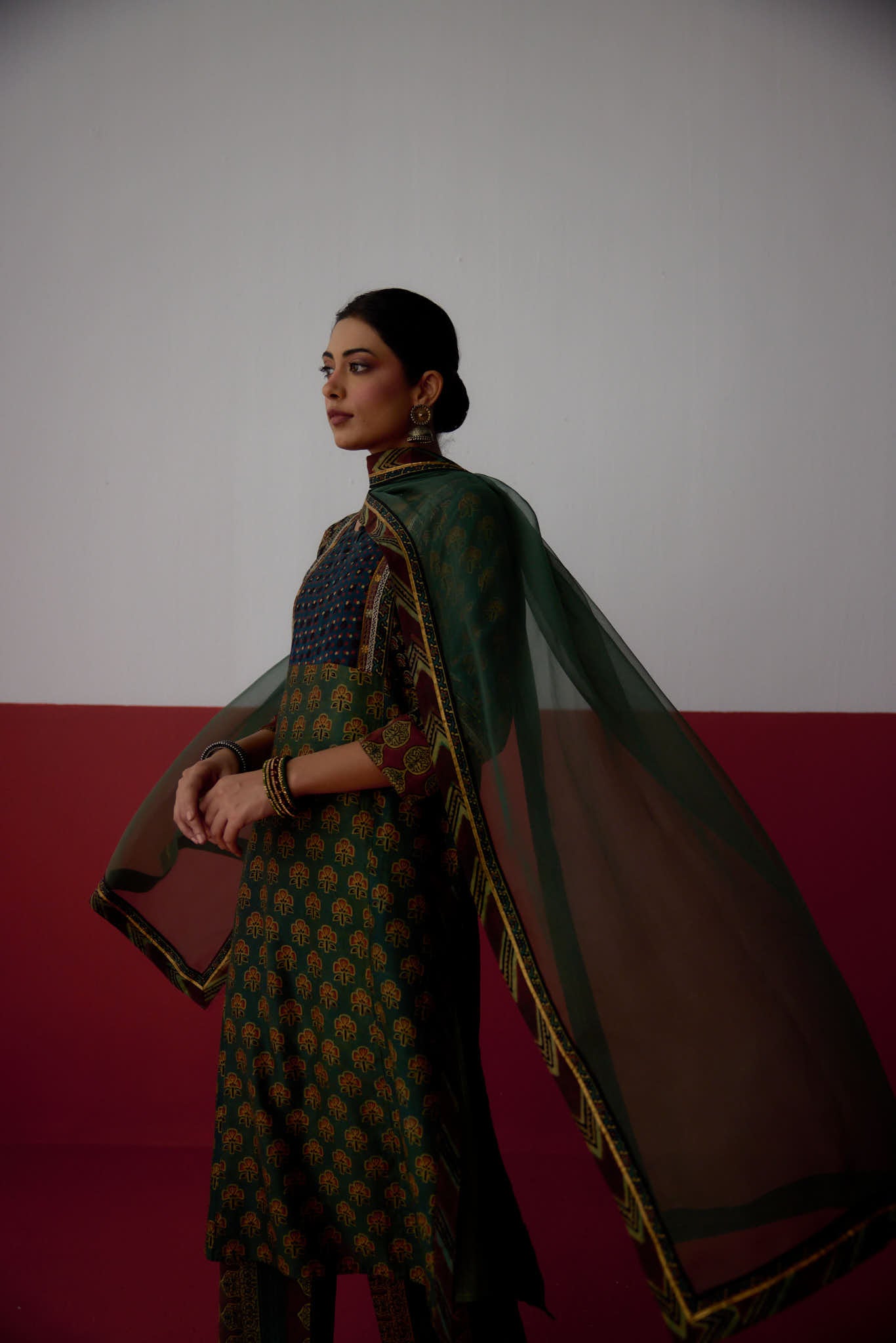 Medh Dupatta Green (10081748549931)