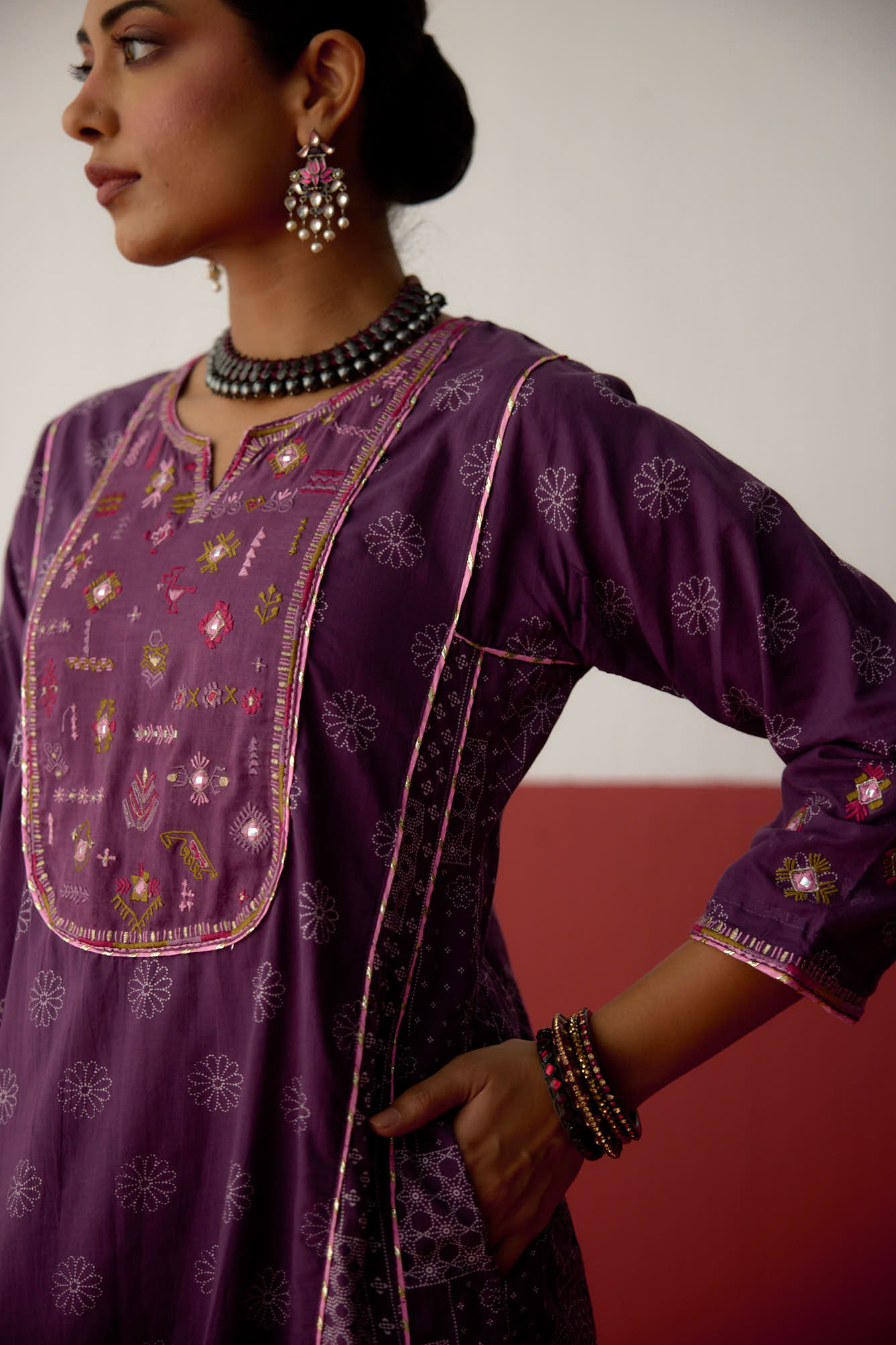 Tulsi Dupatta Light Pink (10083685368107)