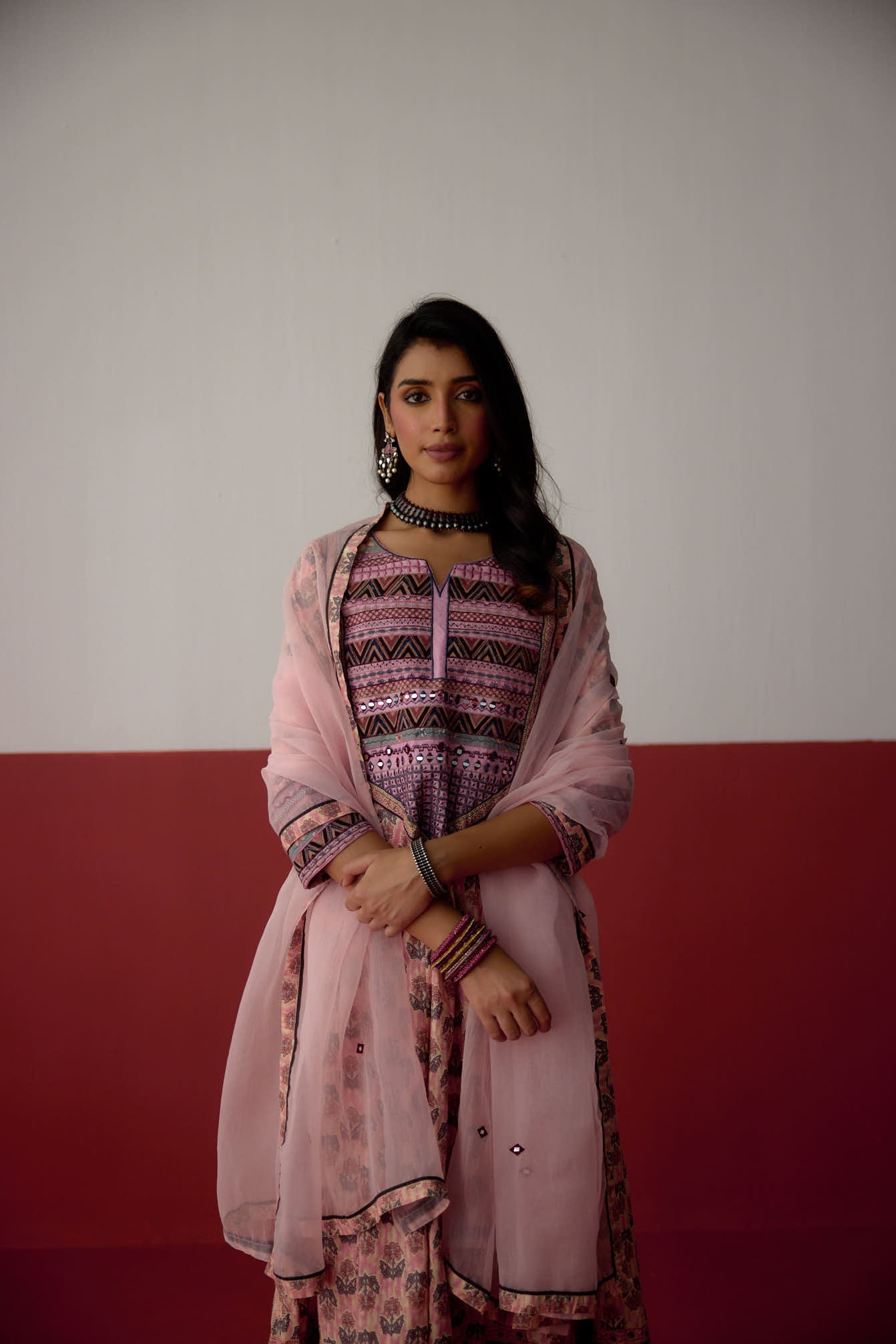 Navya Dupatta Baby Pink (10083300311339)