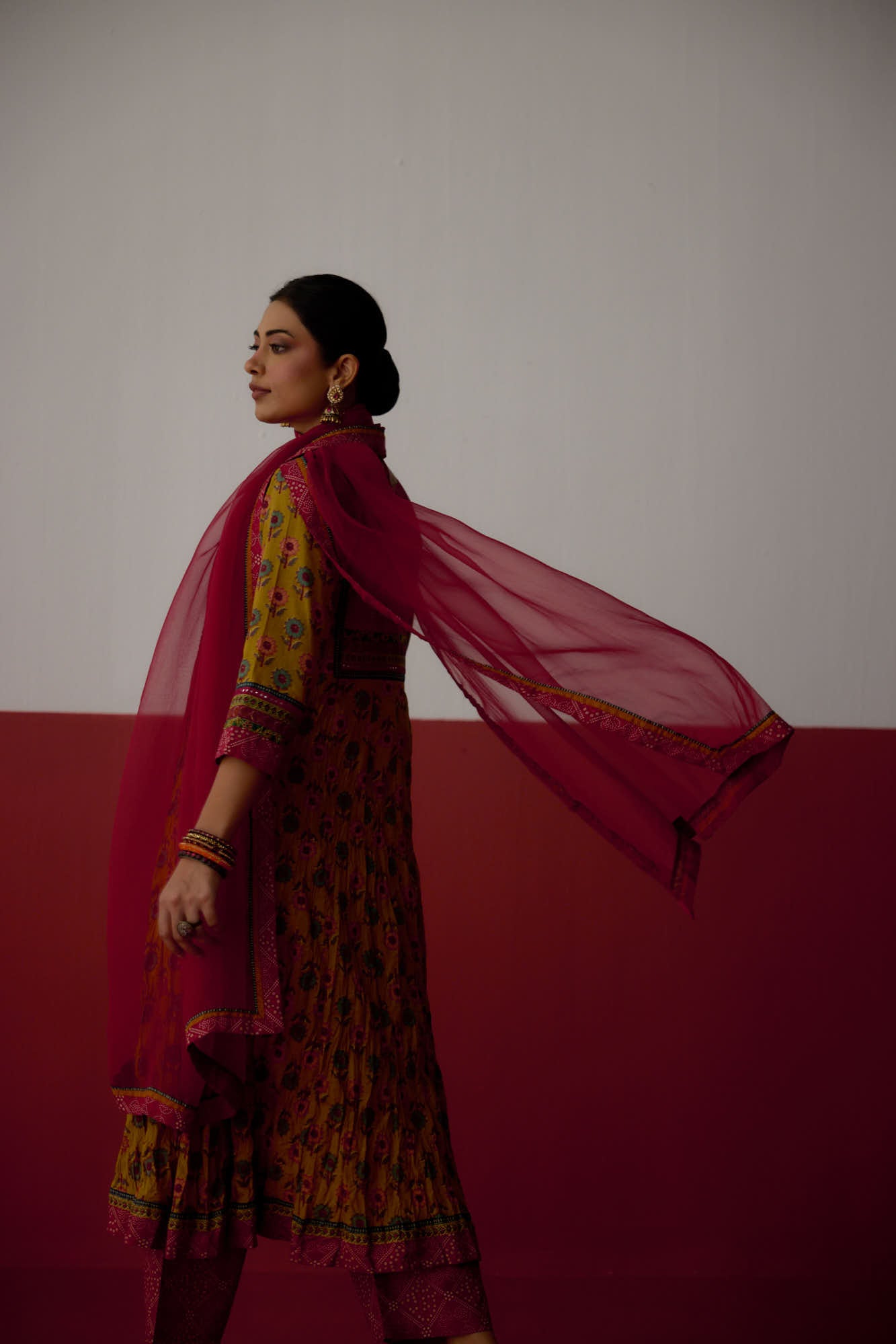 Medh Dupatta Red (10083221012779)