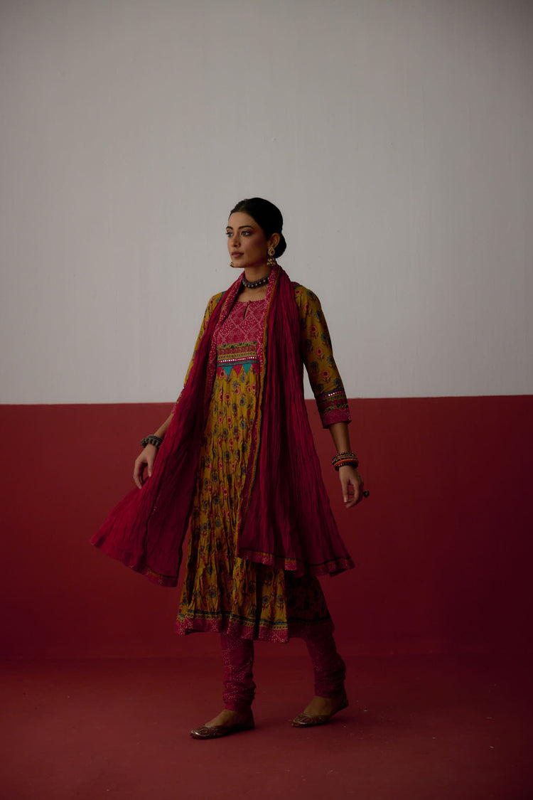 Rozana Dupatta Red (10083223306539)