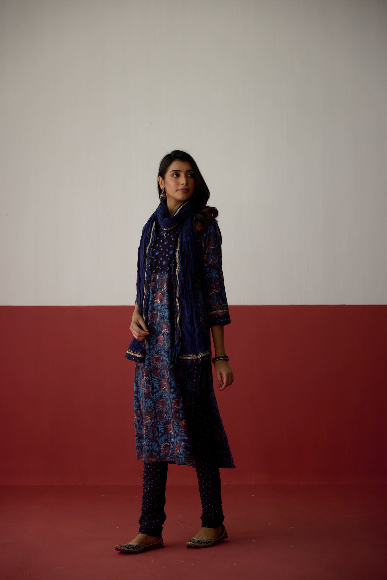 Rozana Dupatta Maroon (10075769405739)