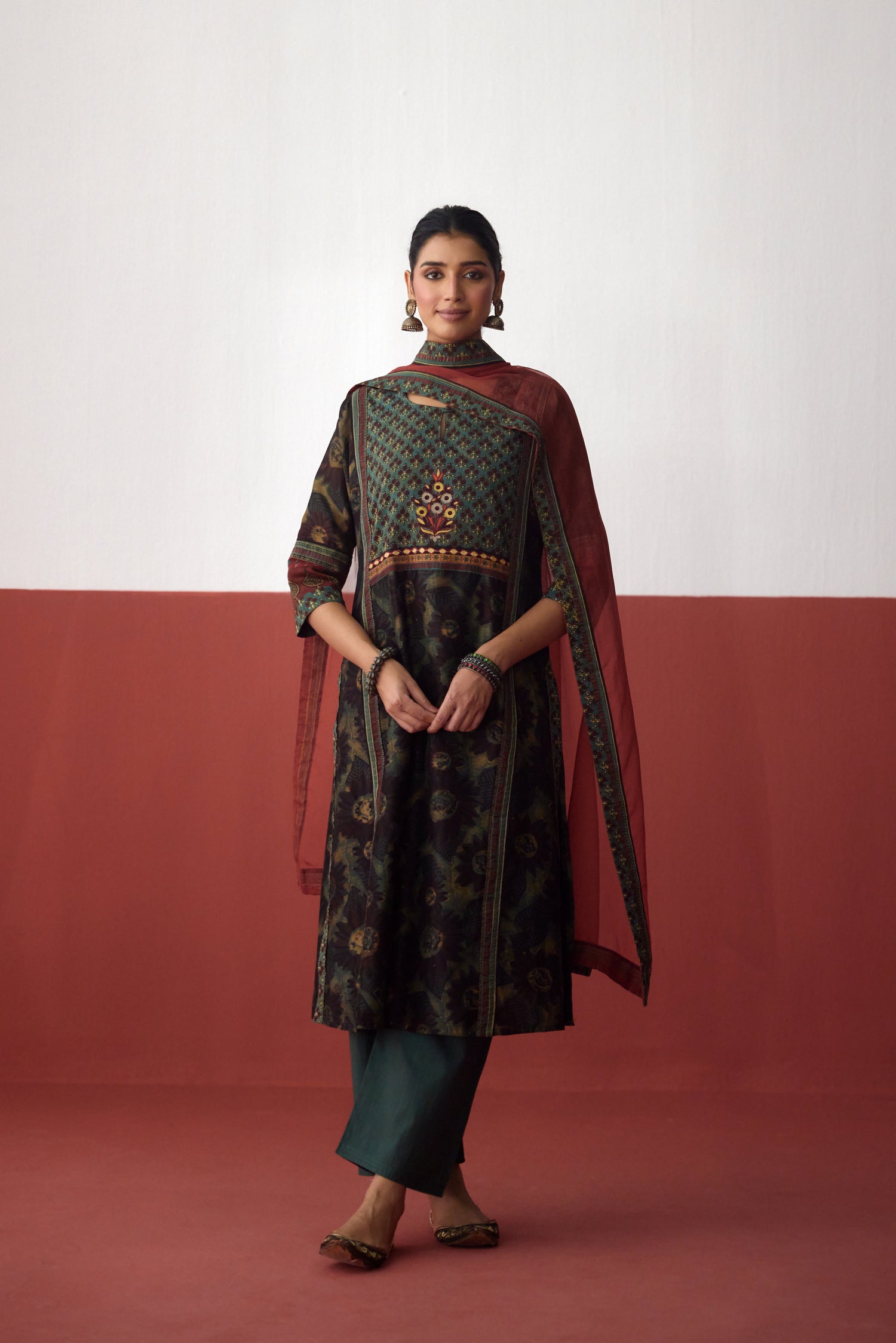 Rozana Pant Dark Green (10083753197867)