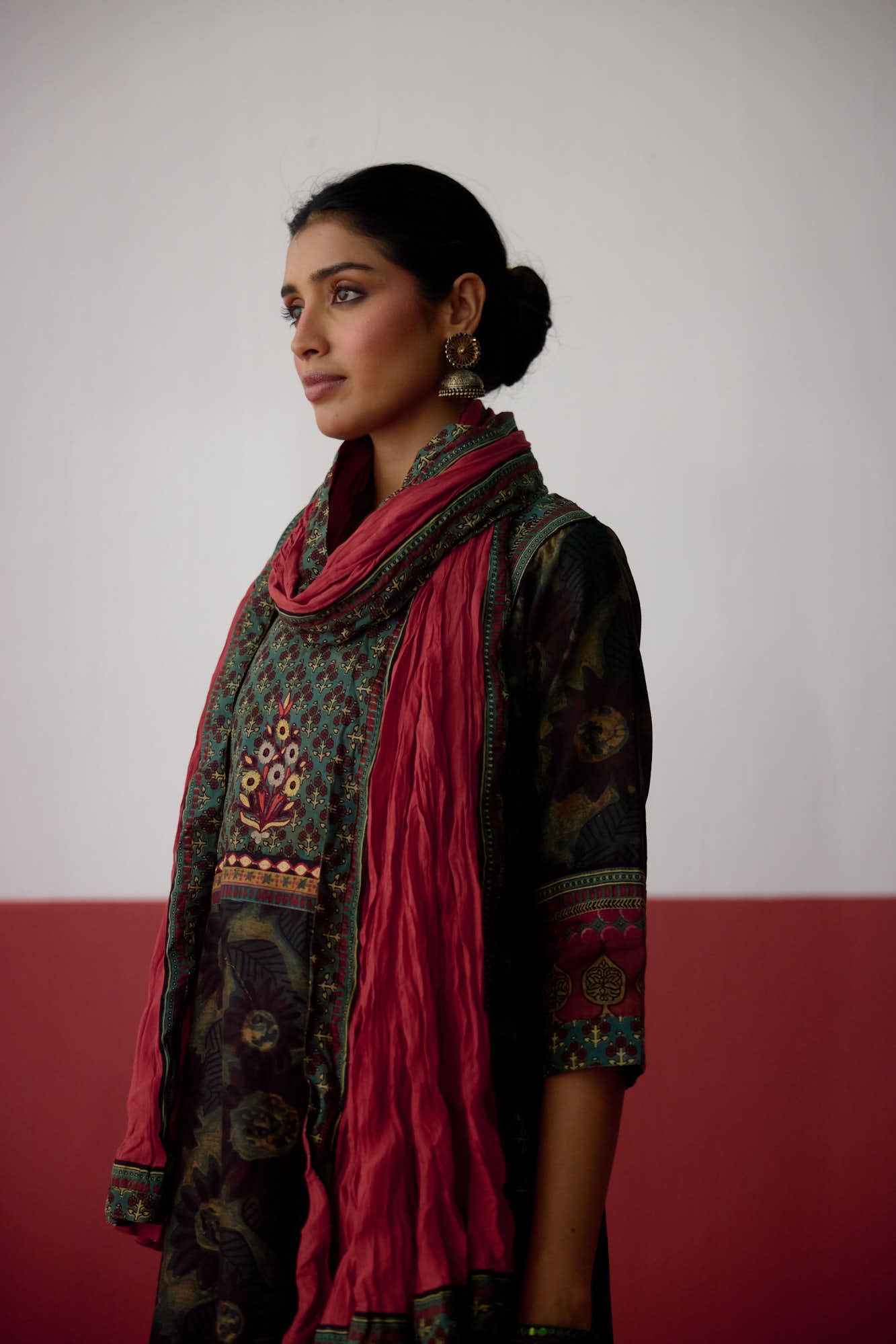 Rozana Dupatta Maroon (10083756179755)