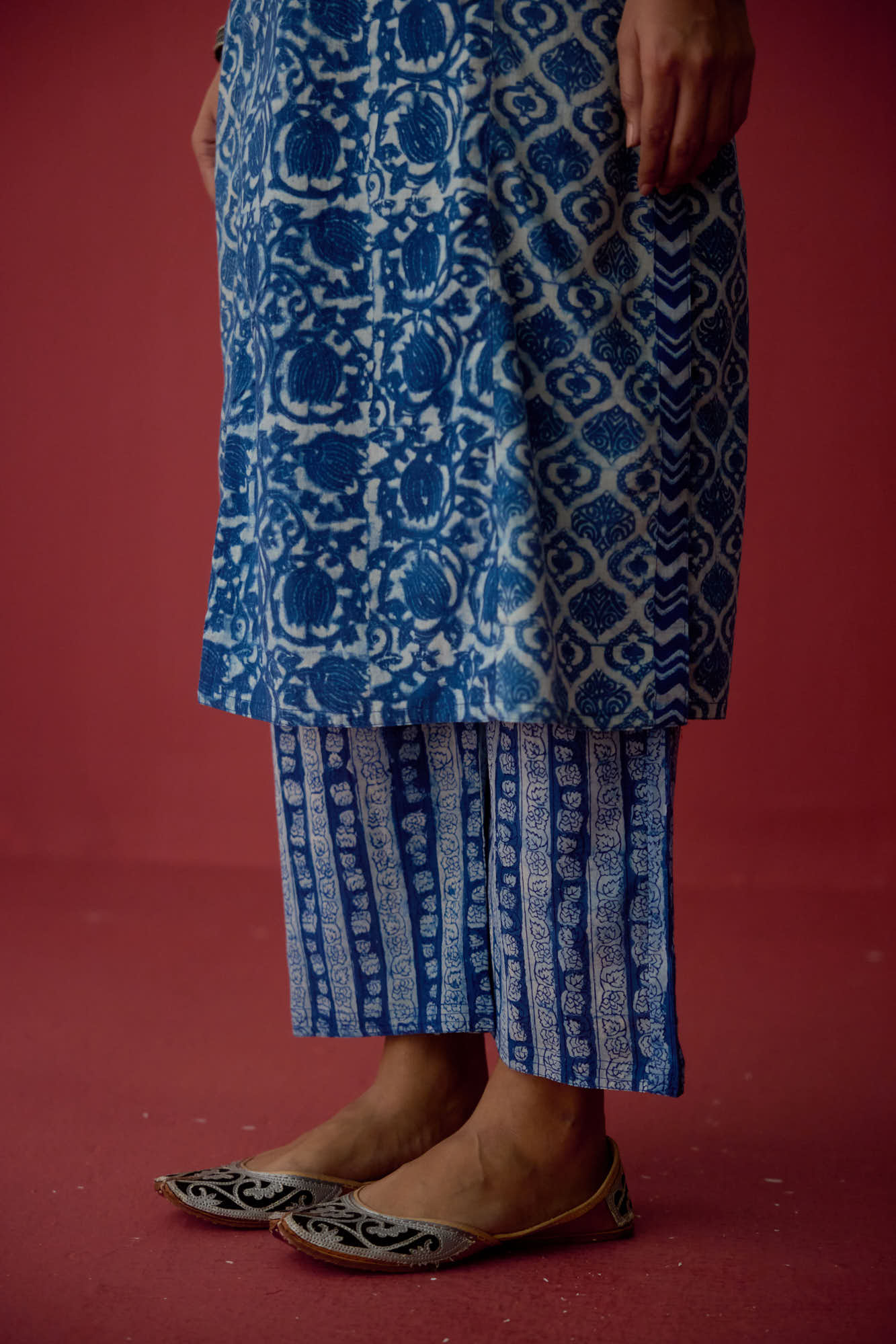 Rozana Pant Blue White (10082841985323)