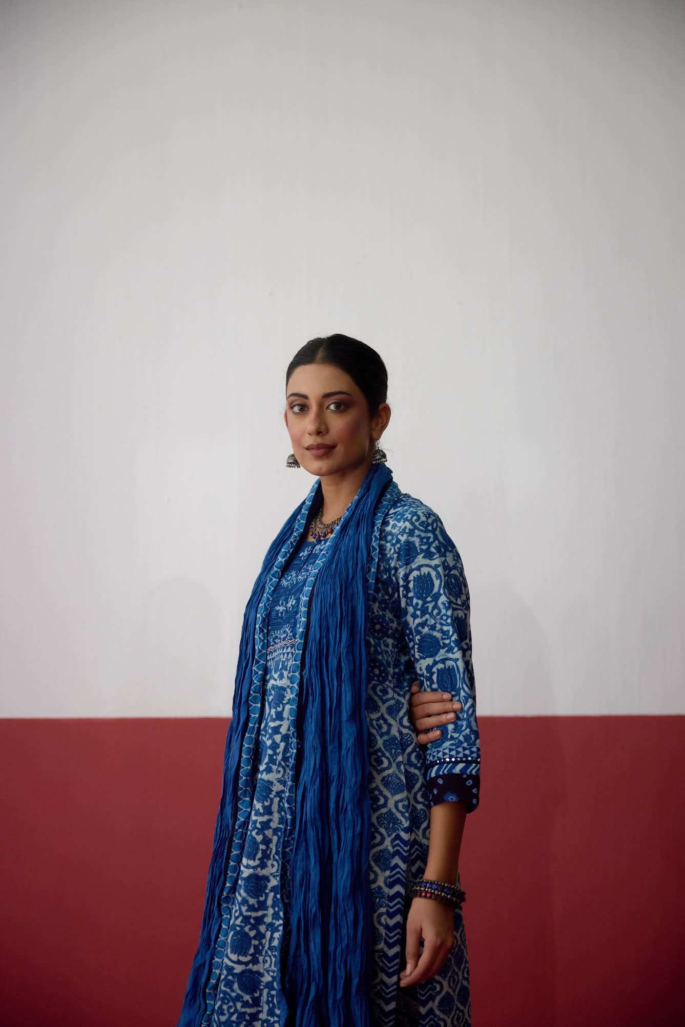 Rozana Dupatta Blue (10082869575979)