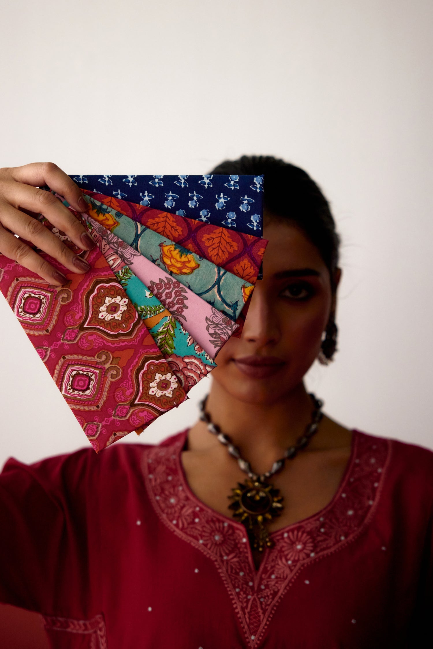 Fabric Printed Envelopes Mixed (Set of 3) (10083449110827)