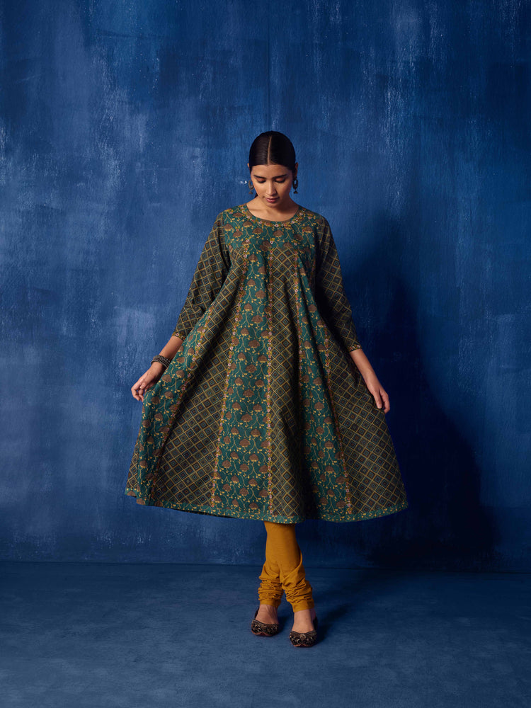 Veera Kurta Teal Green (8919024927019)