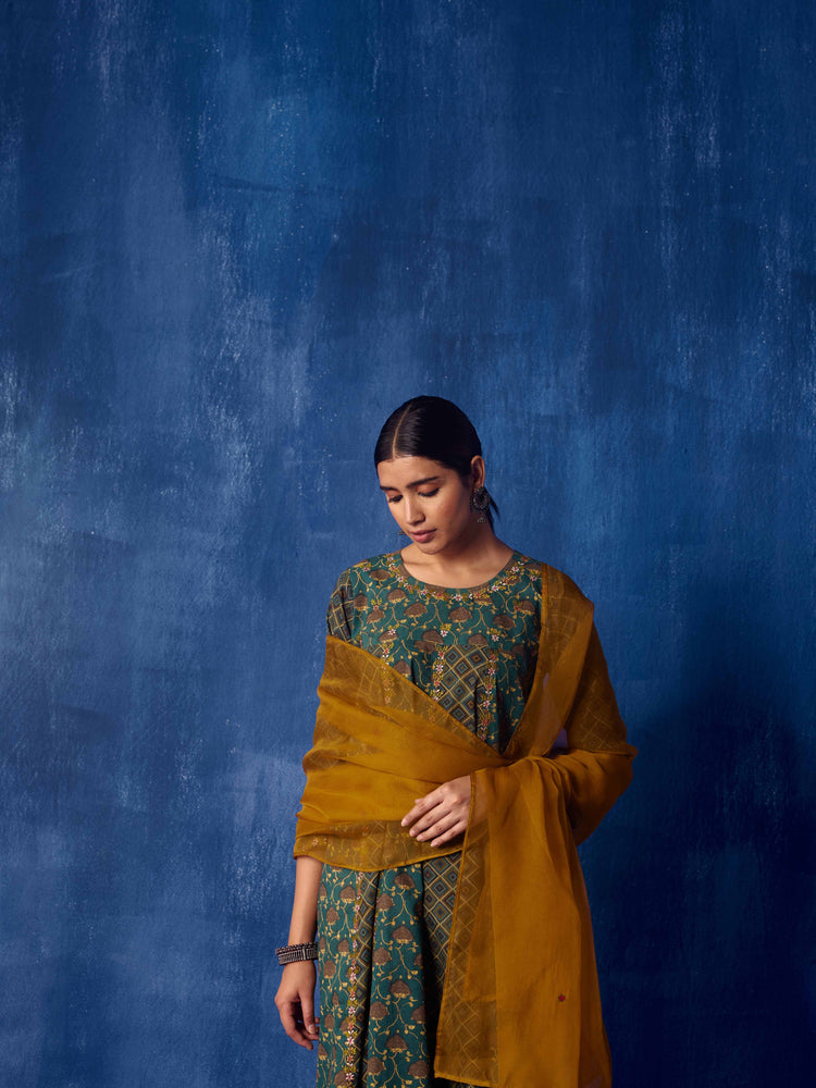 Veera Kurta Teal Green (8919024927019)