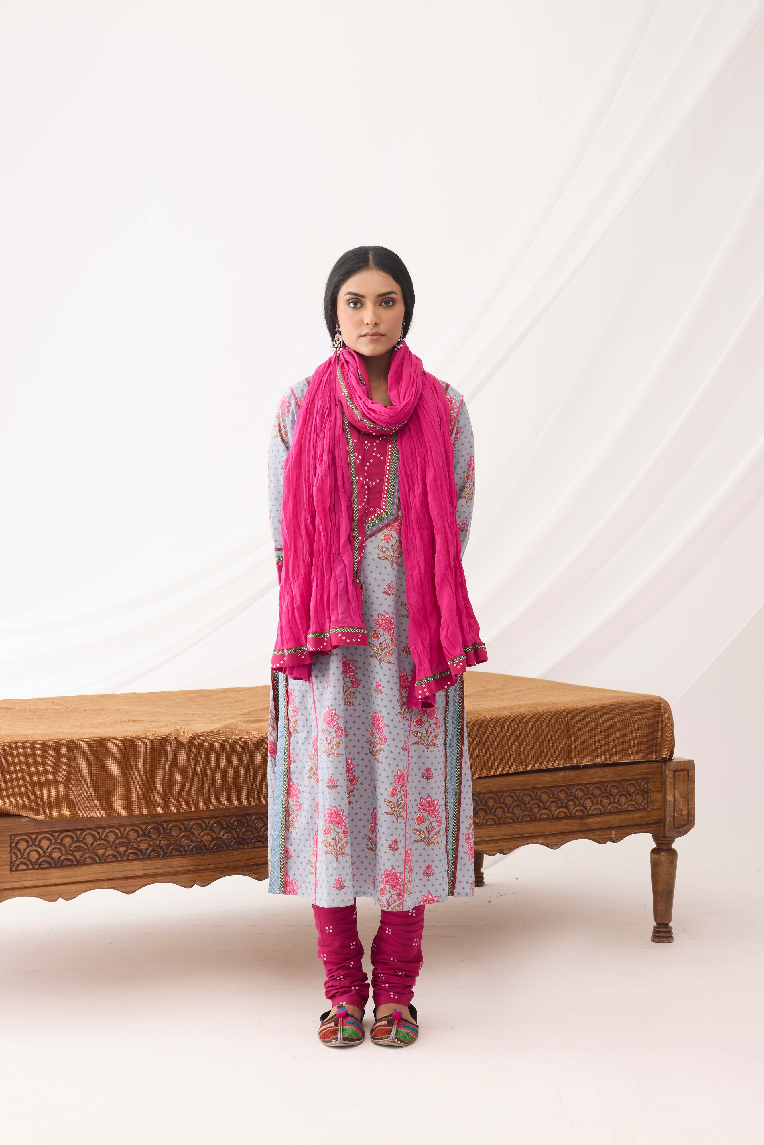 Rozana Dupatta Light Pink (9964393136427)