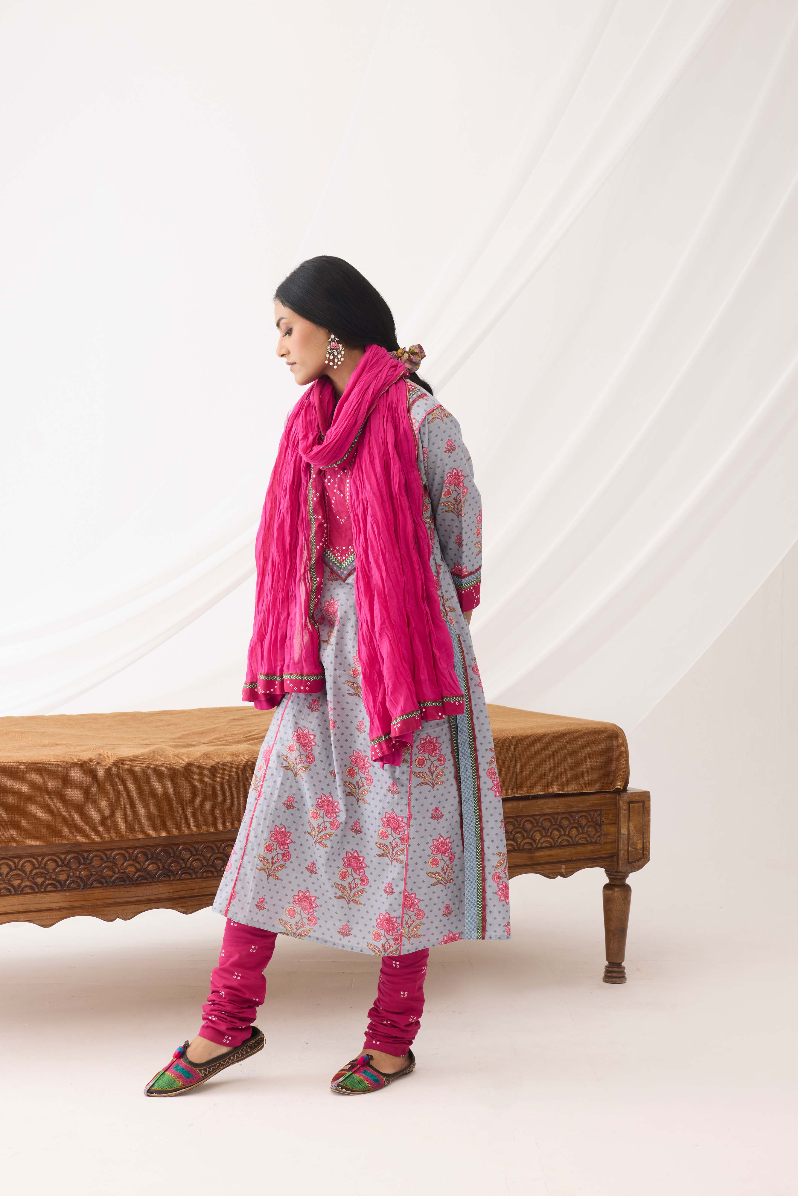 Rozana Dupatta Light Pink (9964393136427)