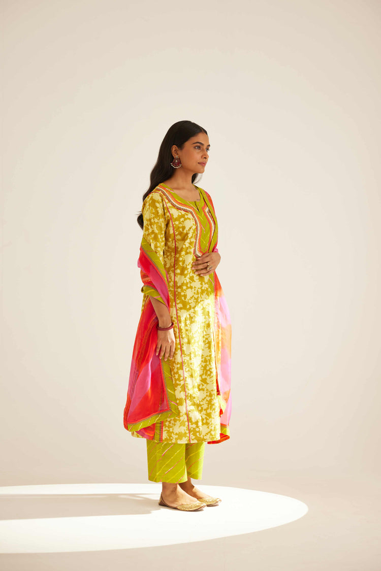 Rozana Chiffon Dupatta Red Pink (8569644482859)