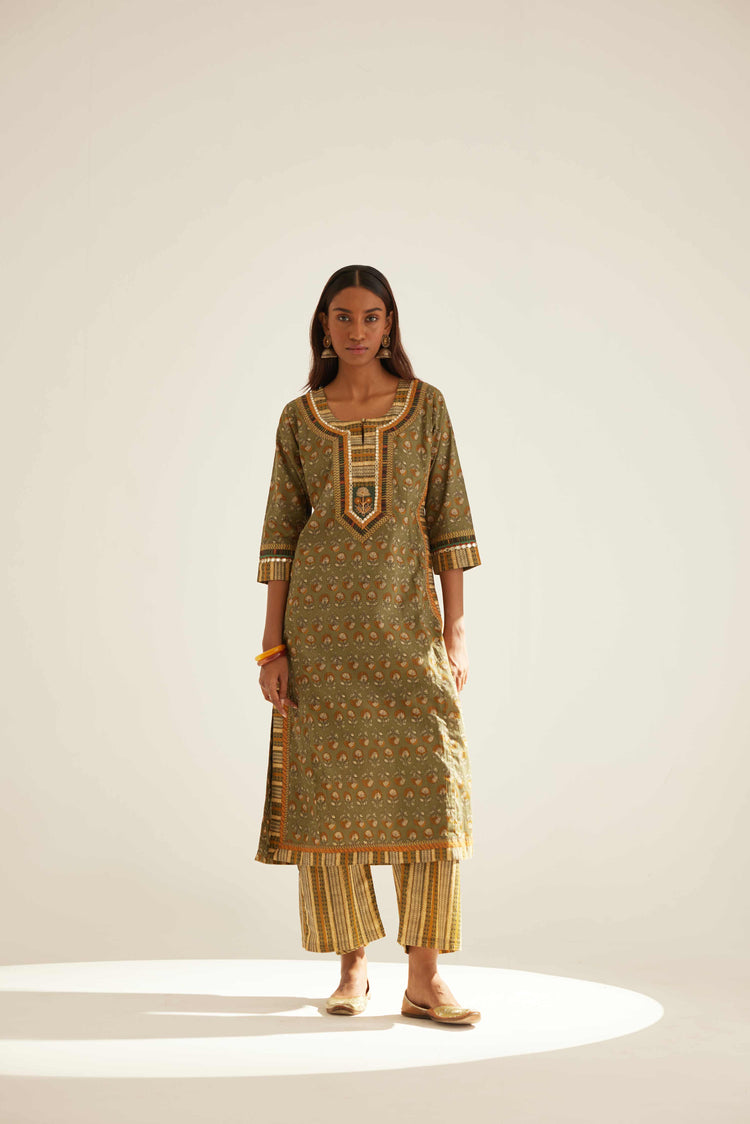 Rozana Pant Beige Ochre (8569508069675)