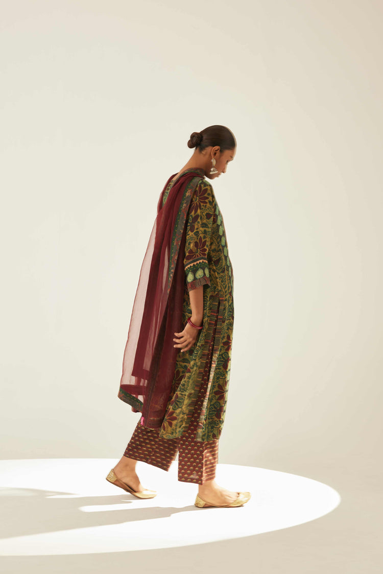 Rozana Pant Maroon (8569529401643)