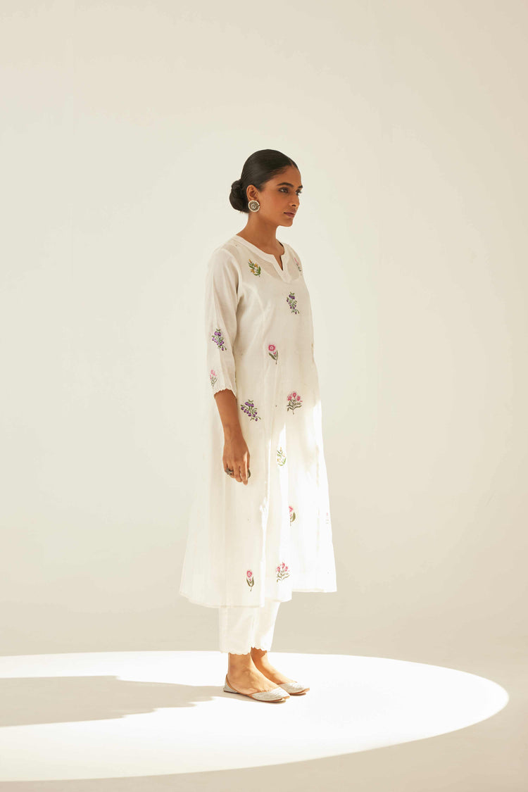Idaya Kurta White (8569762349355)