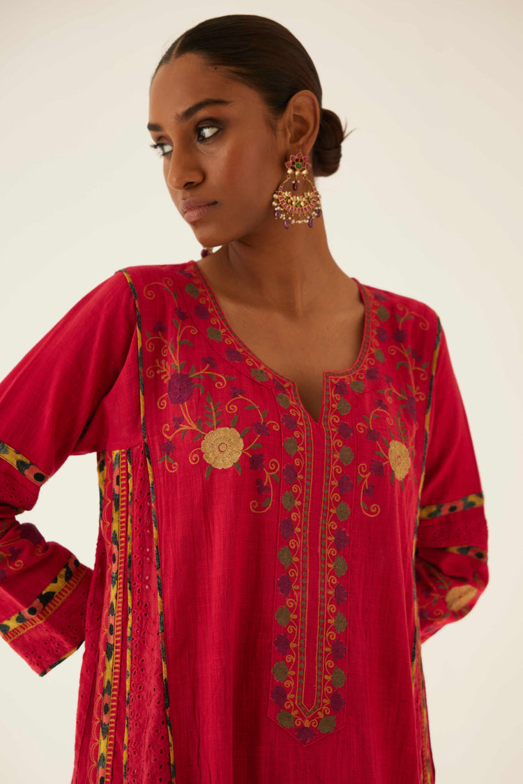 Bagh Kurta Pink (8569732694315)