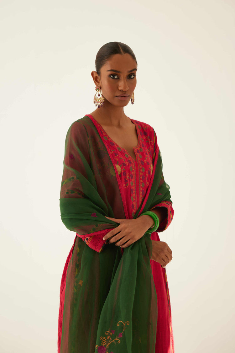 Bagh Kurta Pink (8569732694315)