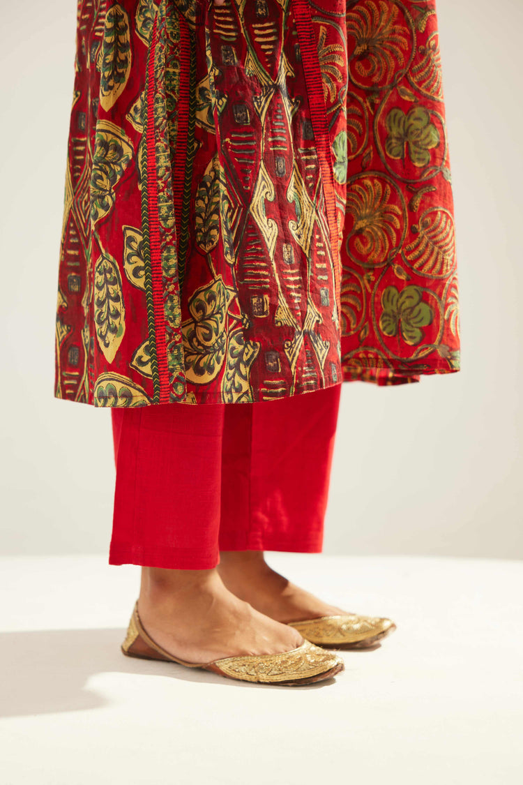 Rozana Pant Red (8569561743659)