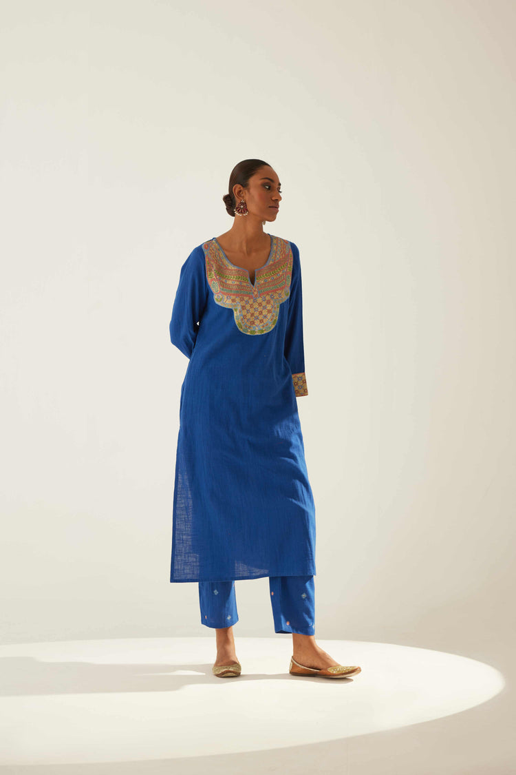 Idaya Kurta Ink Blue (8569738887467)