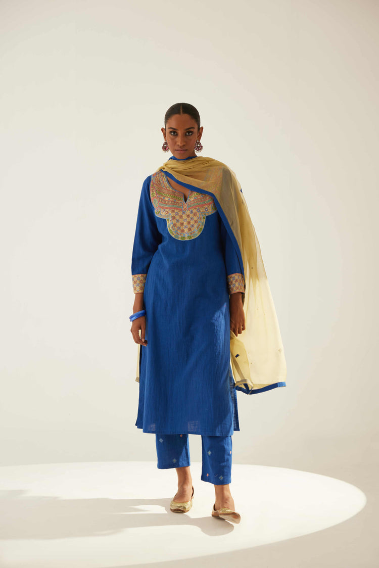 Idaya Kurta Ink Blue (8569738887467)