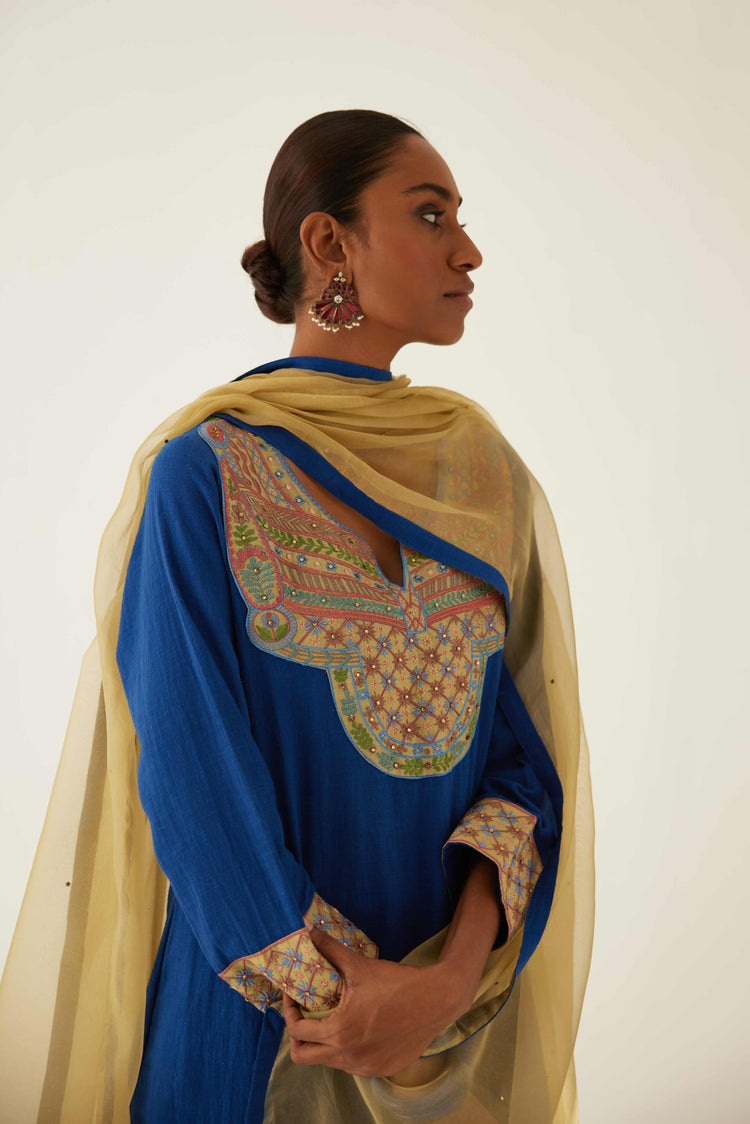 Idaya Kurta Ink Blue (8569738887467)