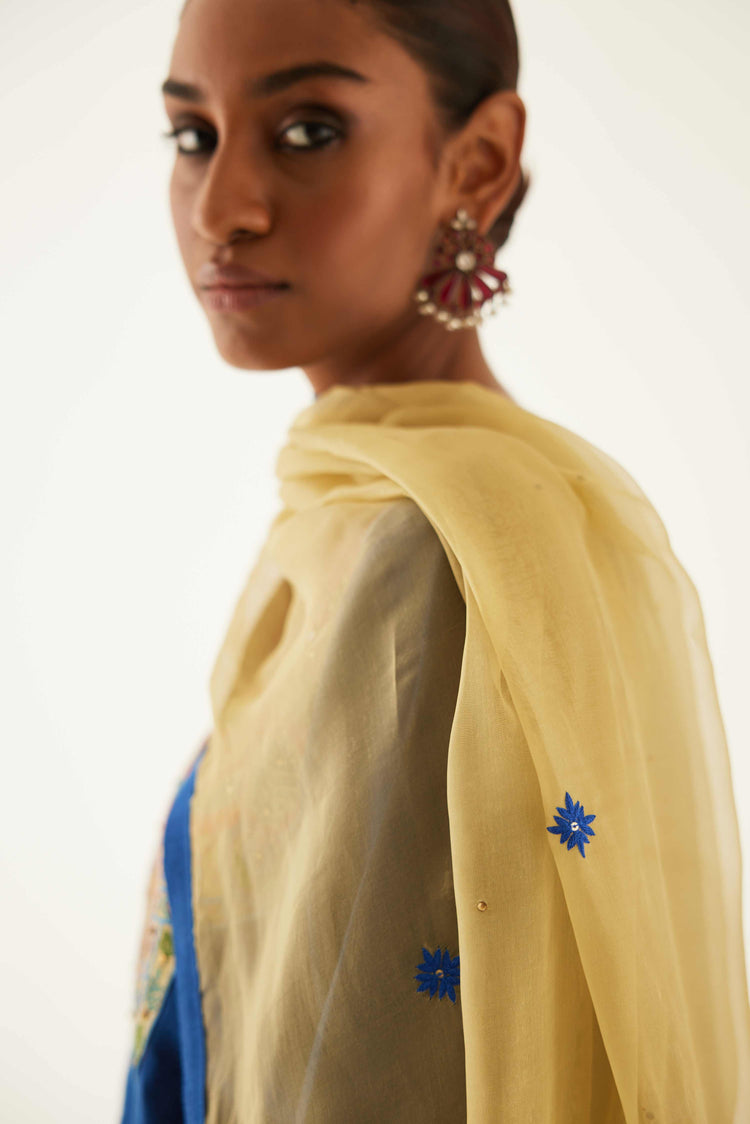 Idaya Dupatta Beige (8569822839083)