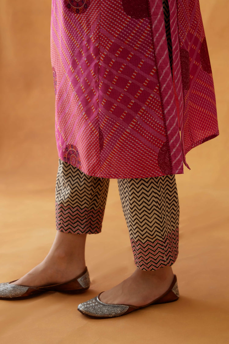 Rozana Pant Beige Black (8828428714283)