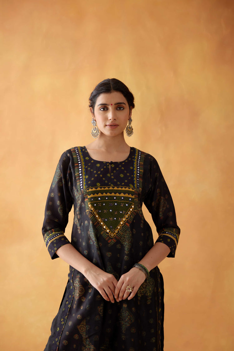 Rozana Bottom Black Green (8828591374635)