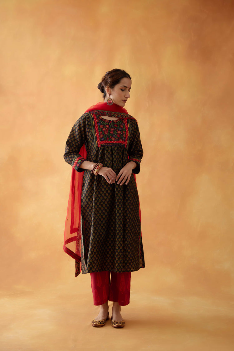 Banjara Kurta Black (8828269756715)