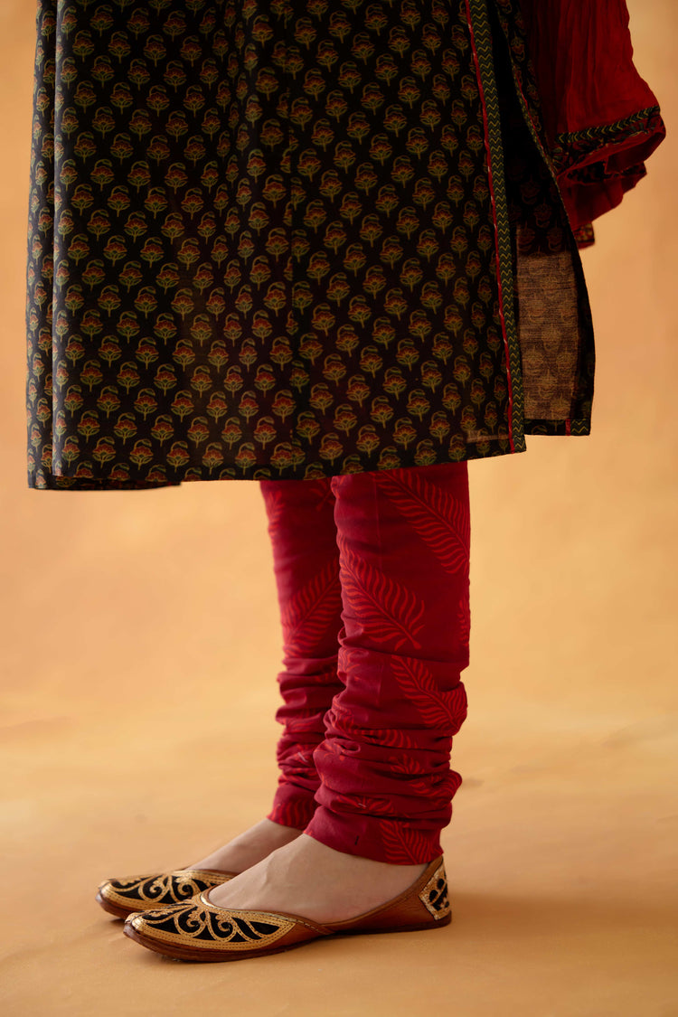 Rozana Bottom Maroon Orange (8828597633323)