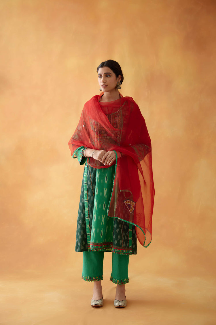 Madhu Kurta Green (8828345057579)