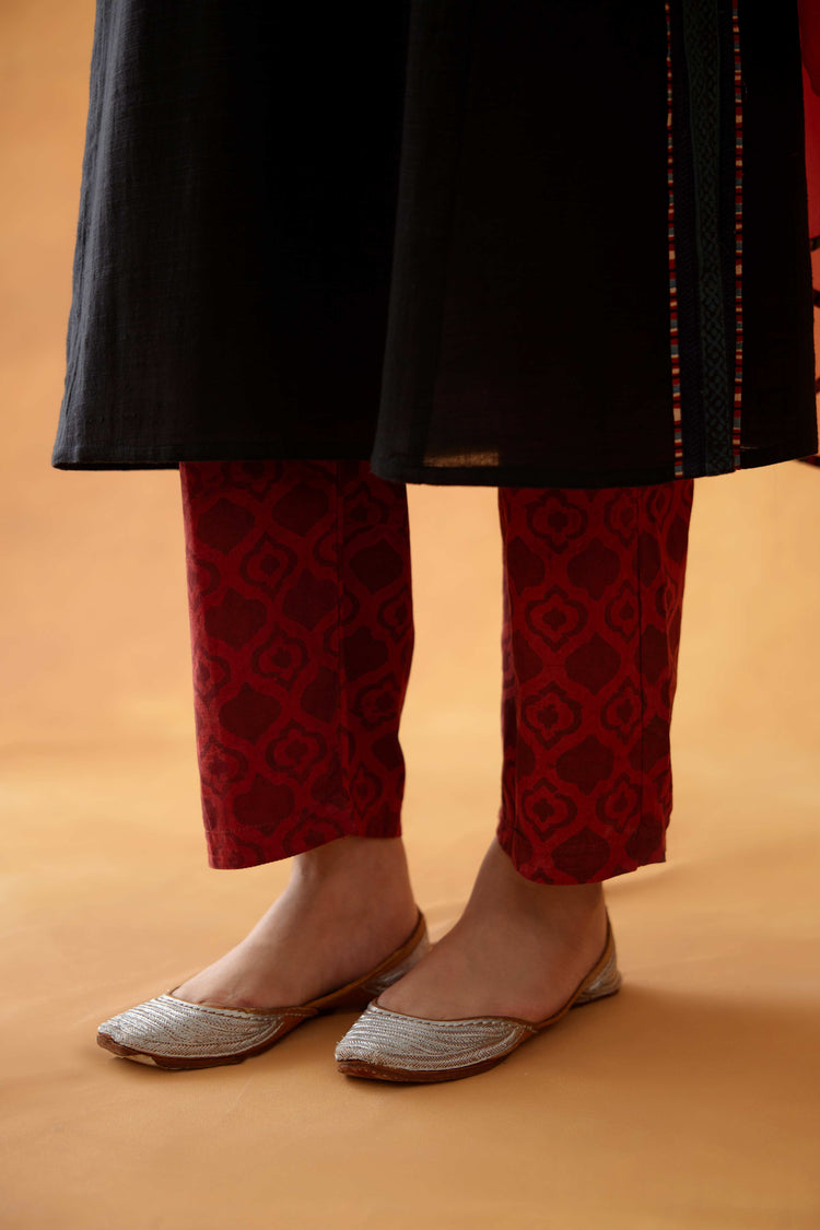 Rozana Pant Maroon (8828477210923)