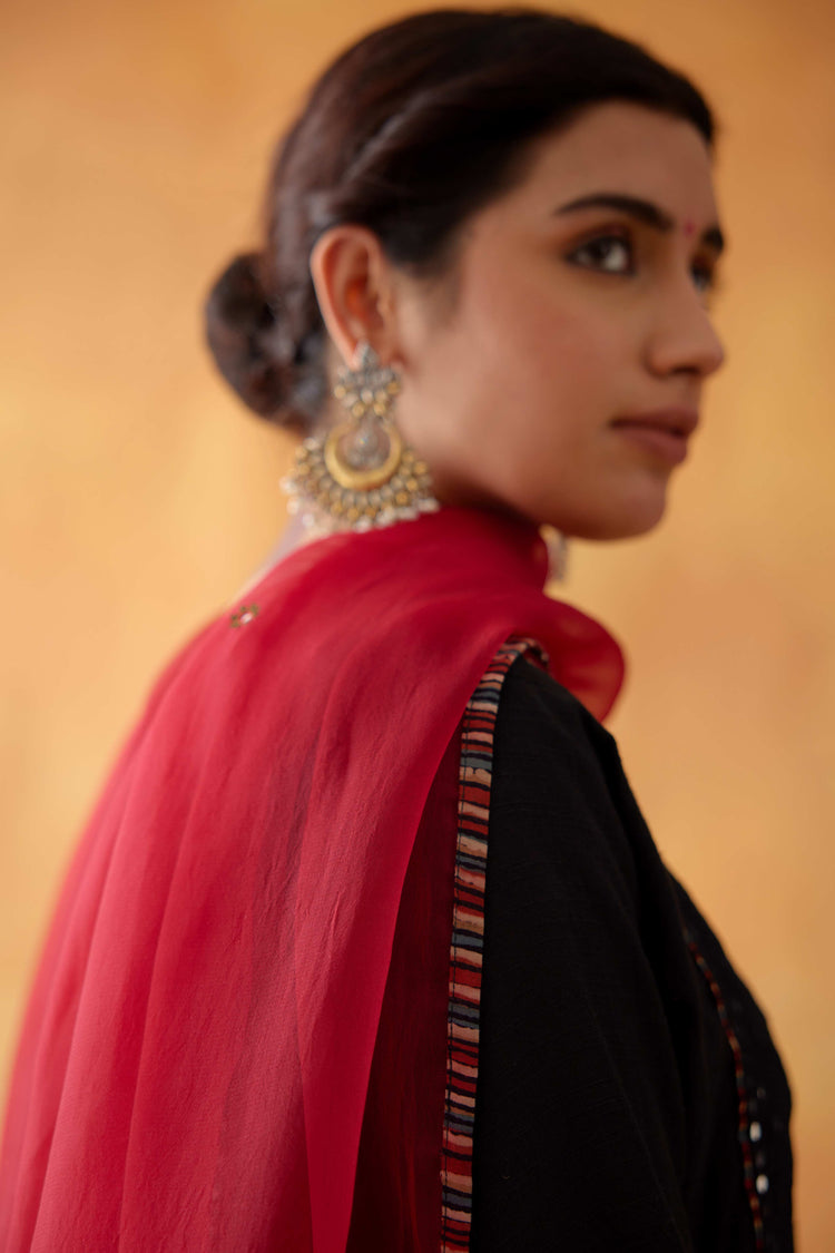 Yoke Kurta Black (8828301803819)