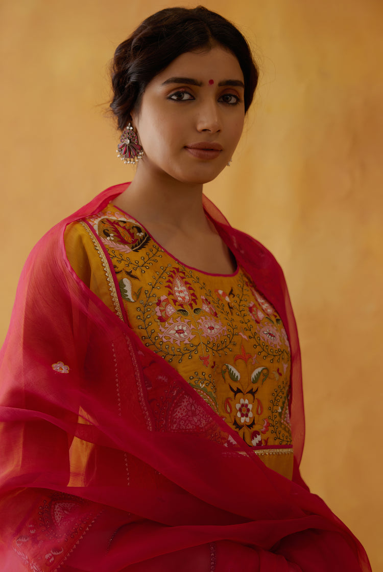 Tulsi Dupatta Pink (8811782340907)