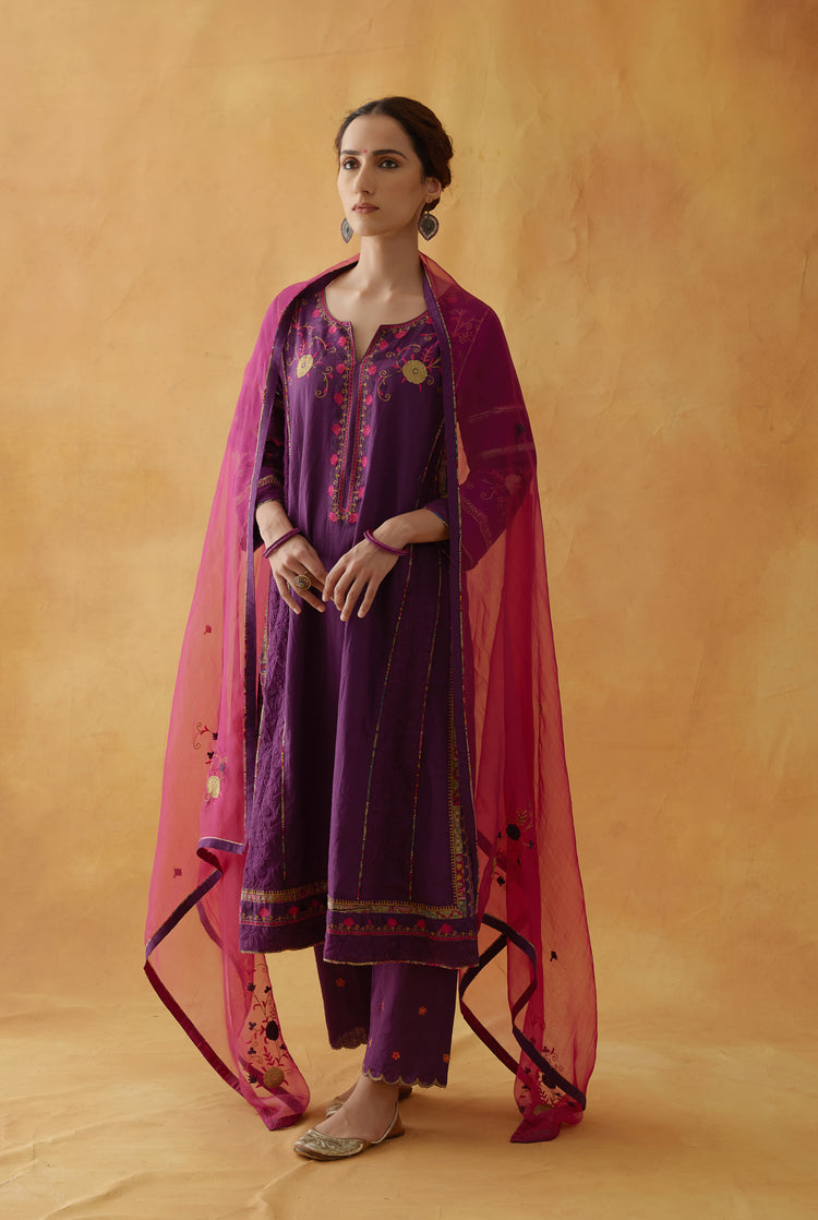 Bagh Kurta Purple (8810289824043)